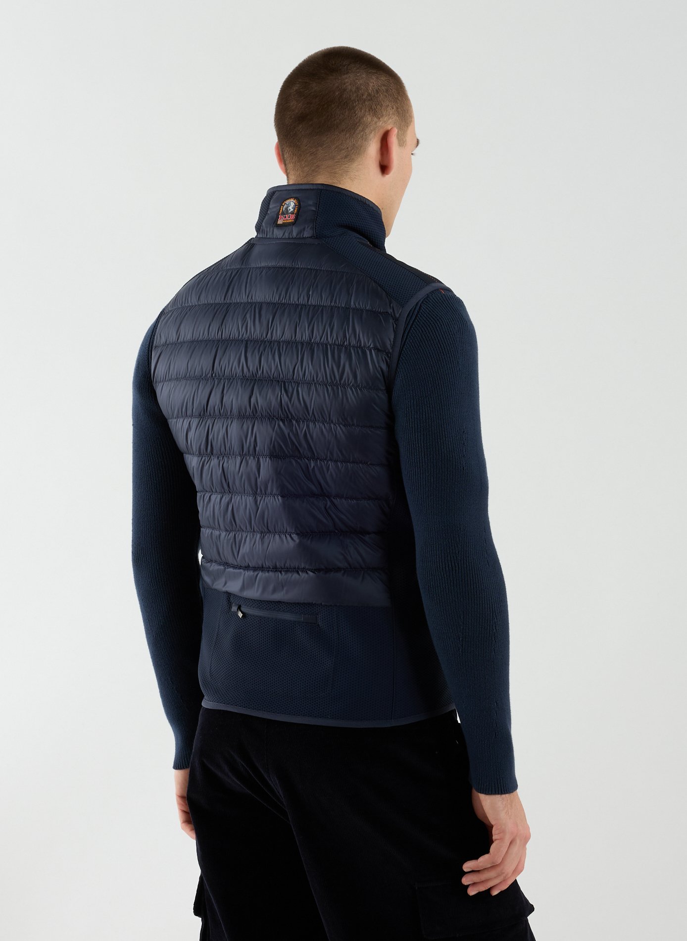 Gilet sans manches col montant PARAJUMPERS Bleu