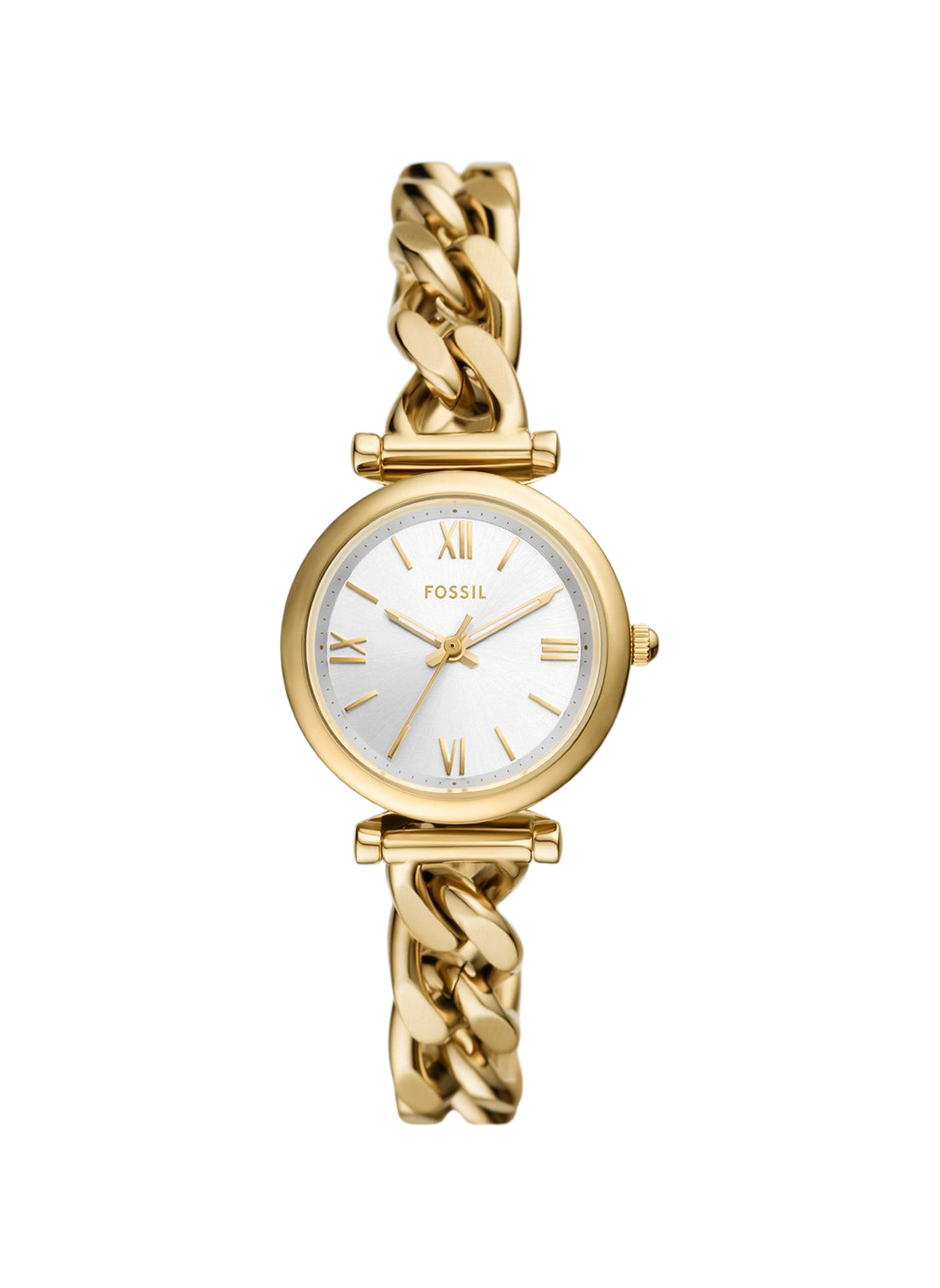 Montre Carlie Mini en acier FOSSIL Argent
