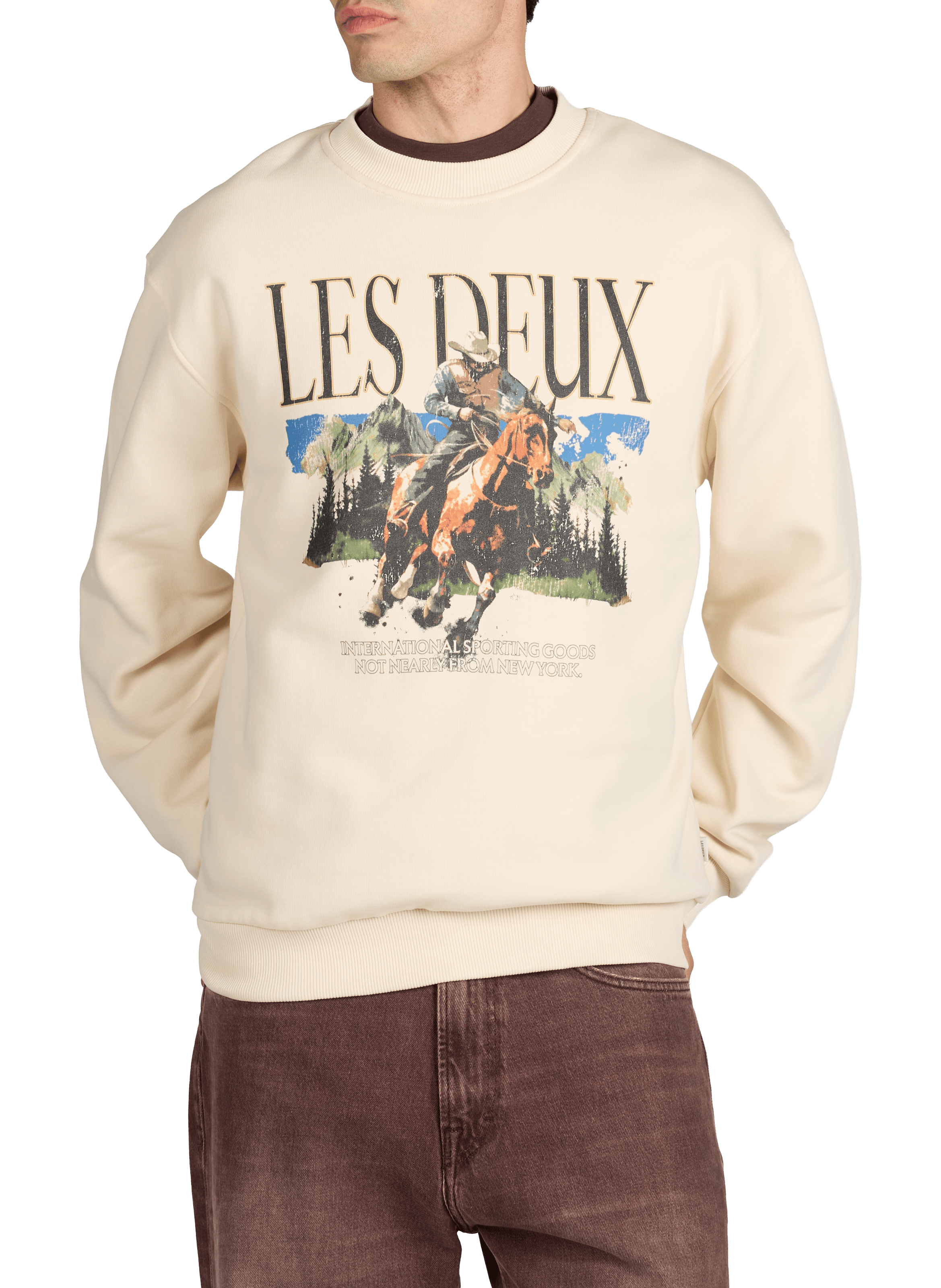 Organic cotton Cole Cowboy sweatshirt LES DEUX Multicolour
