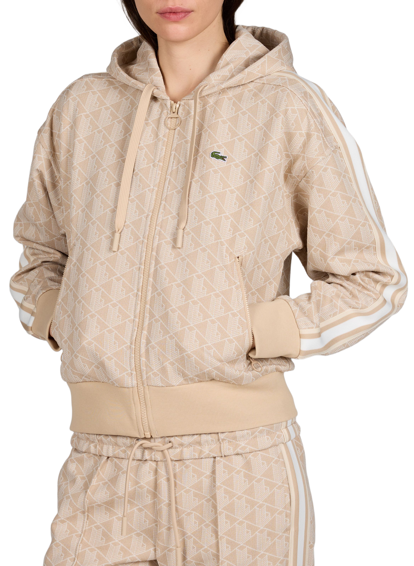 Sweatshirt à motif LACOSTE Multicolore