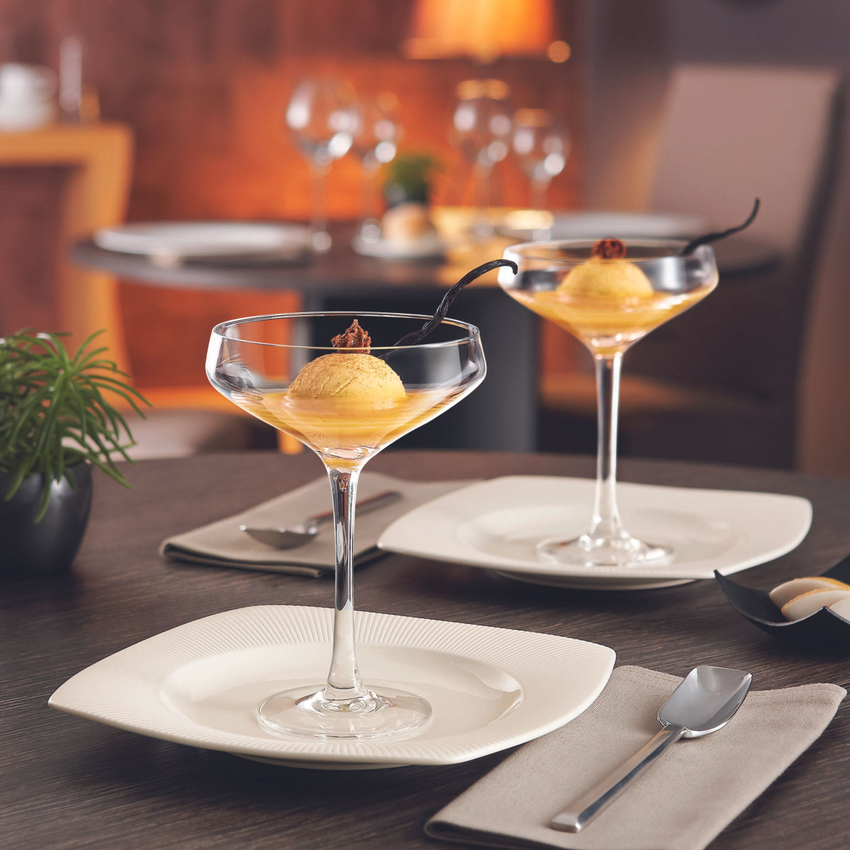 Champagne & cocktail - 6 coupes 30 cl CHEF & SOMMELIER Transparent