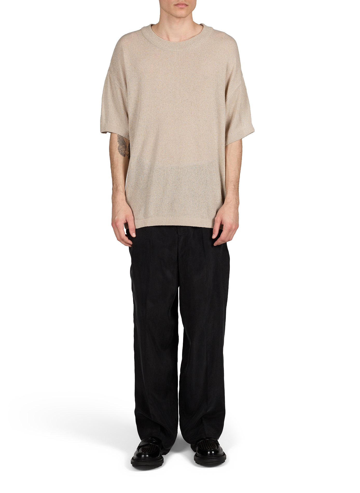 Round neck T-shirt MERELY MADE Beige