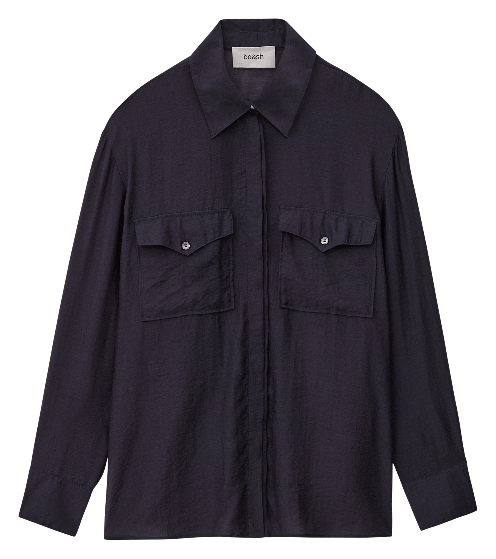 Chemise col classique bao BA&SH Bleu