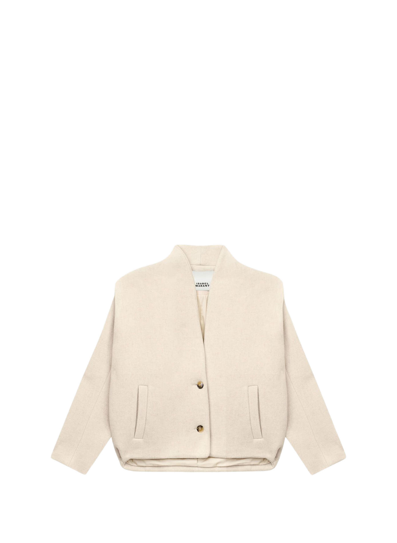 Drogo tailored blazer in mixed wool ISABEL MARANT White
