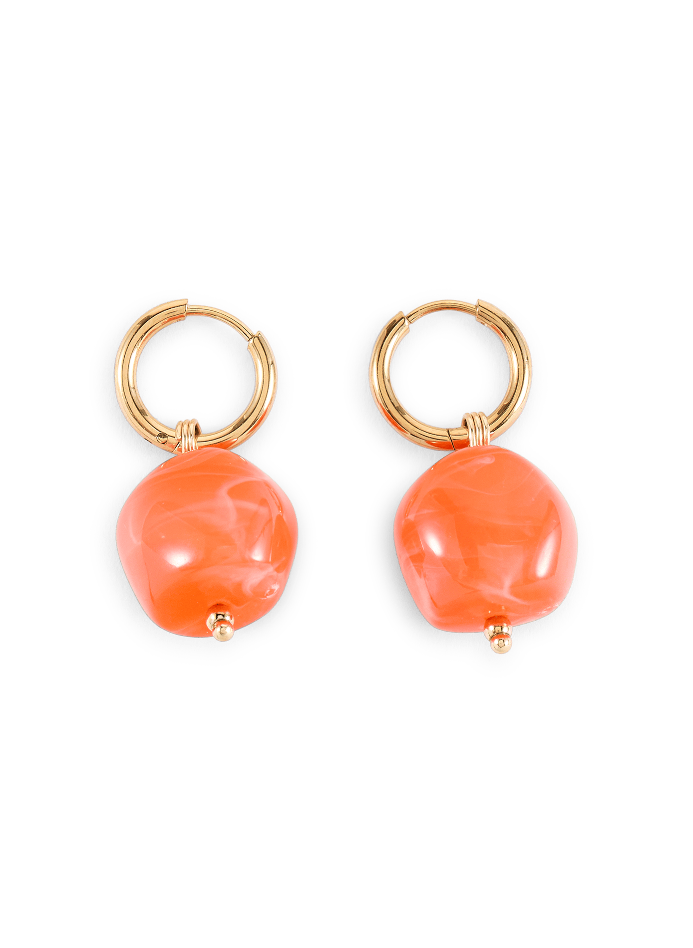 Oreade Hängeohrringe AU PRINTEMPS PARIS Orange