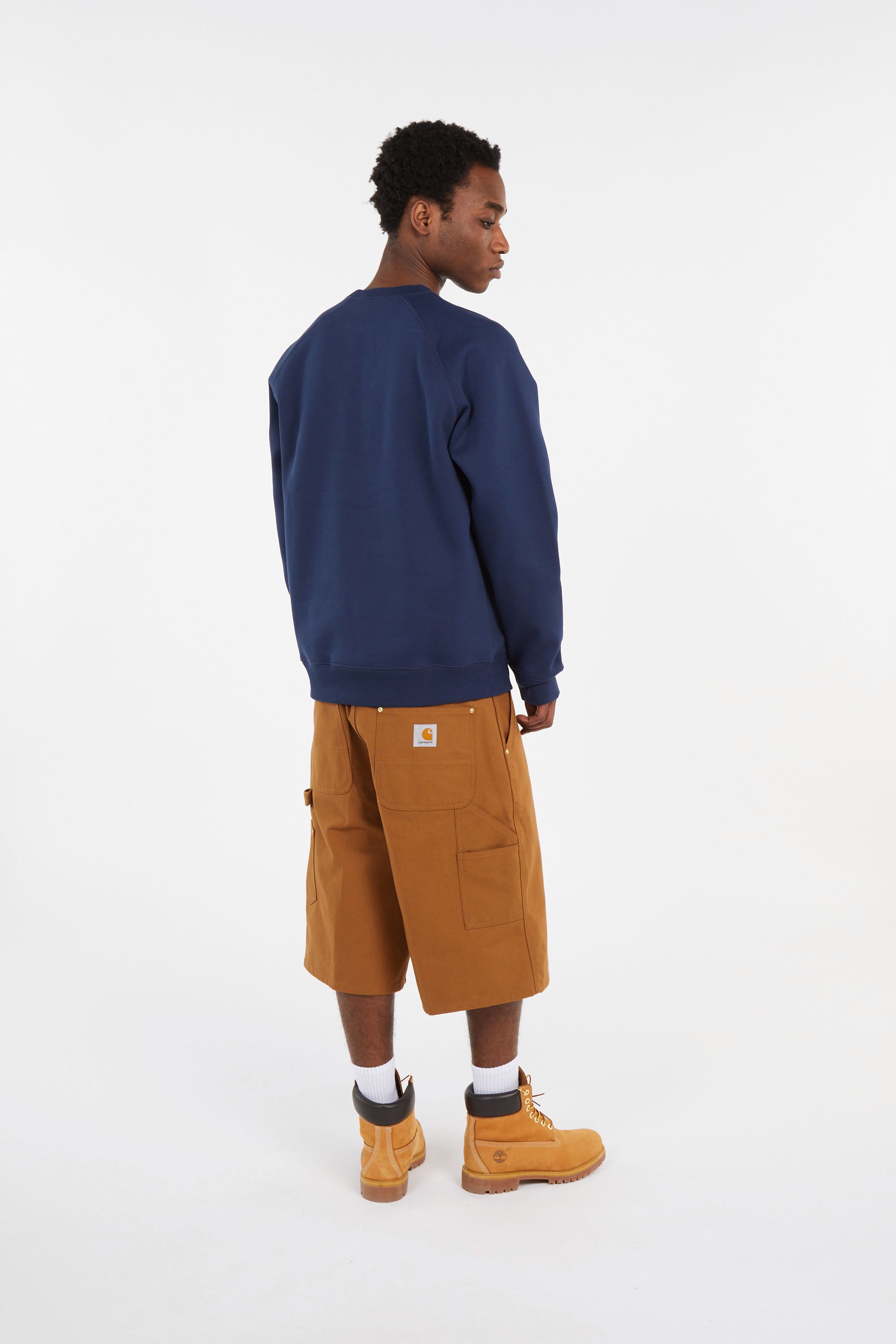 Sweatshirt chase CARHARTT WIP Bleu