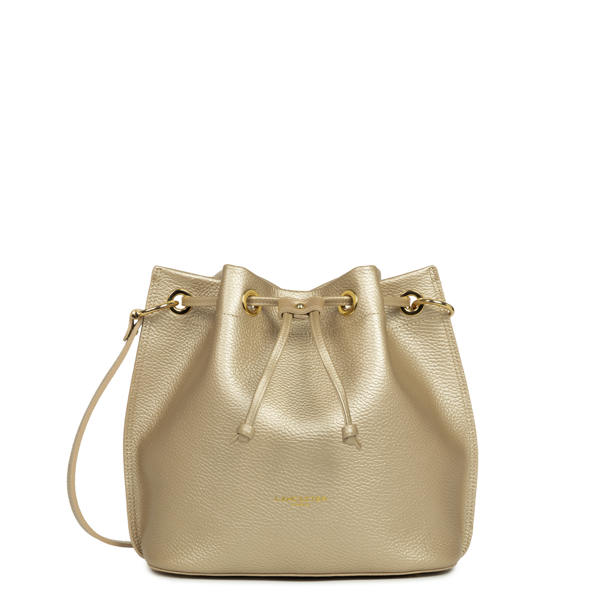 Sac bourse - alba double LANCASTER Doré