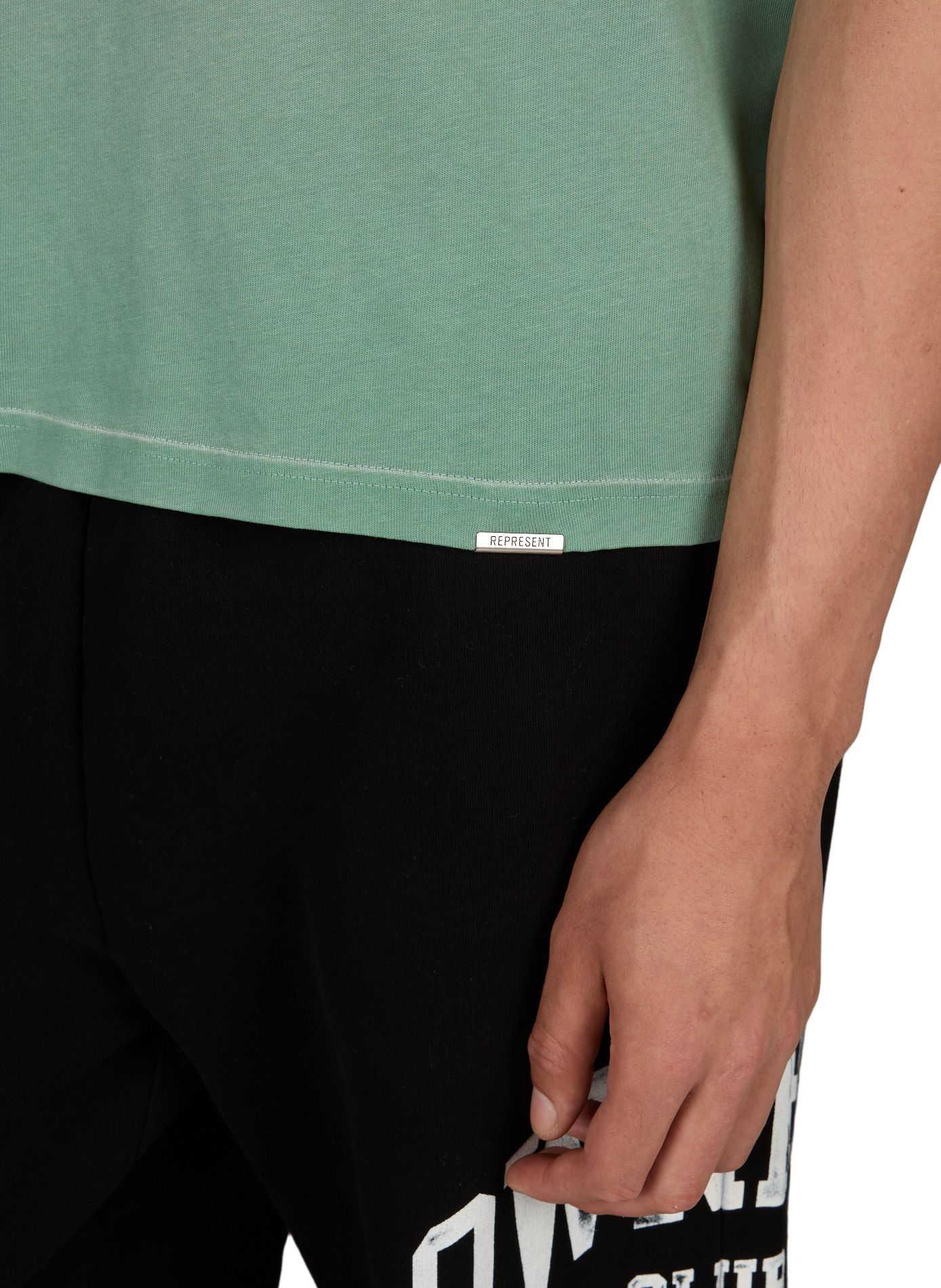 Cotton T-shirt REPRESENT Green