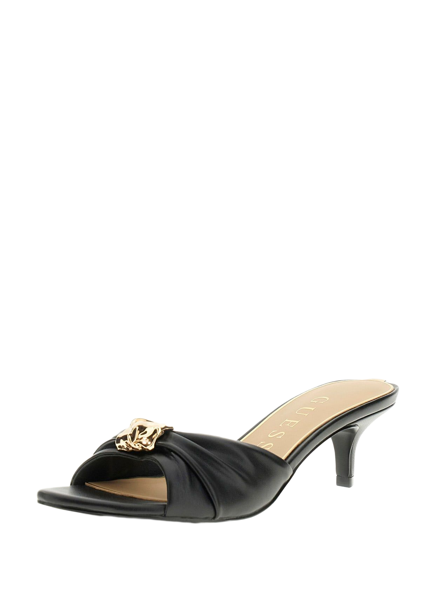 Heeled sandals GUESS Black