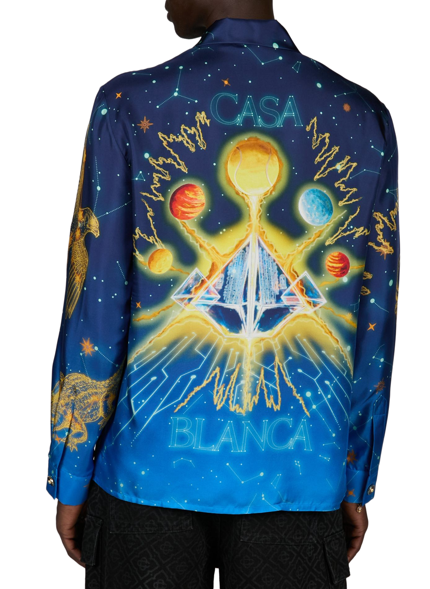 Astrology silk pattern shirt CASABLANCA PARIS Multicolour