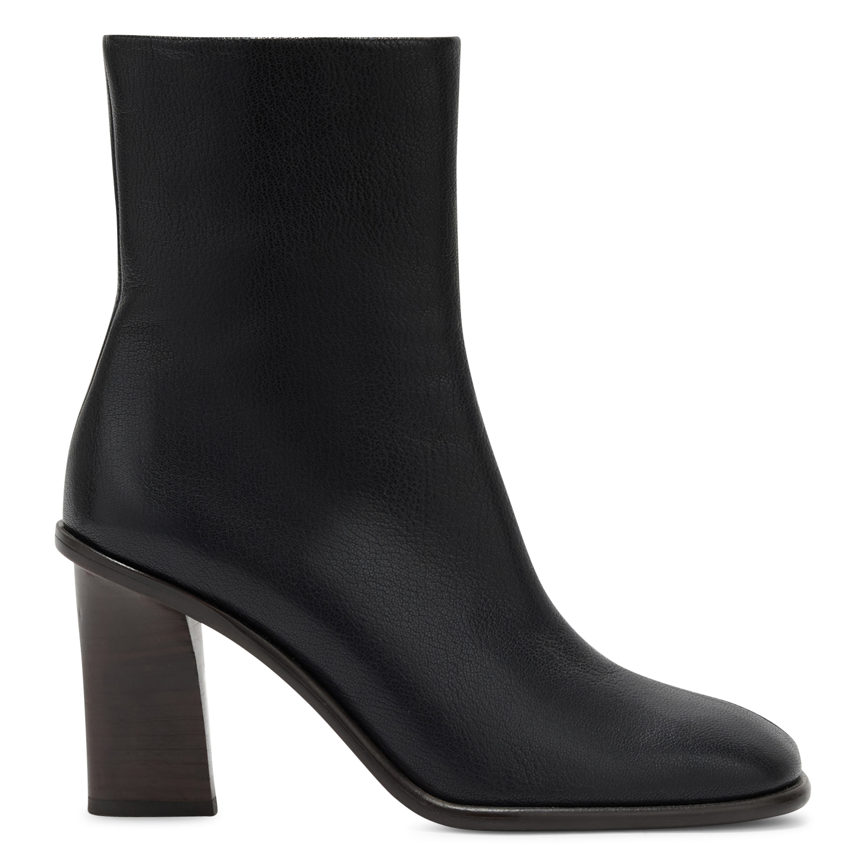 Bottines en cuir lollie SOEUR Noir