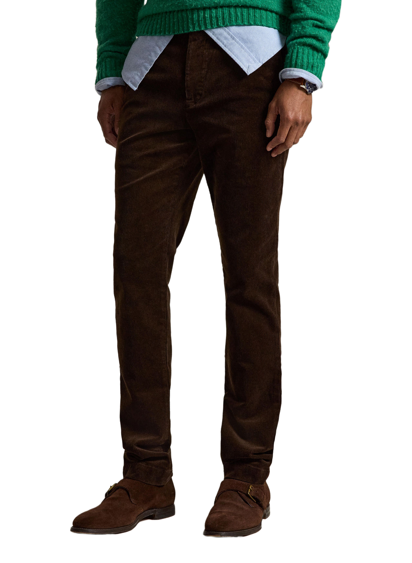 Broek van corduroy in een katoenmix | Beige POLO RALPH LAUREN Heren