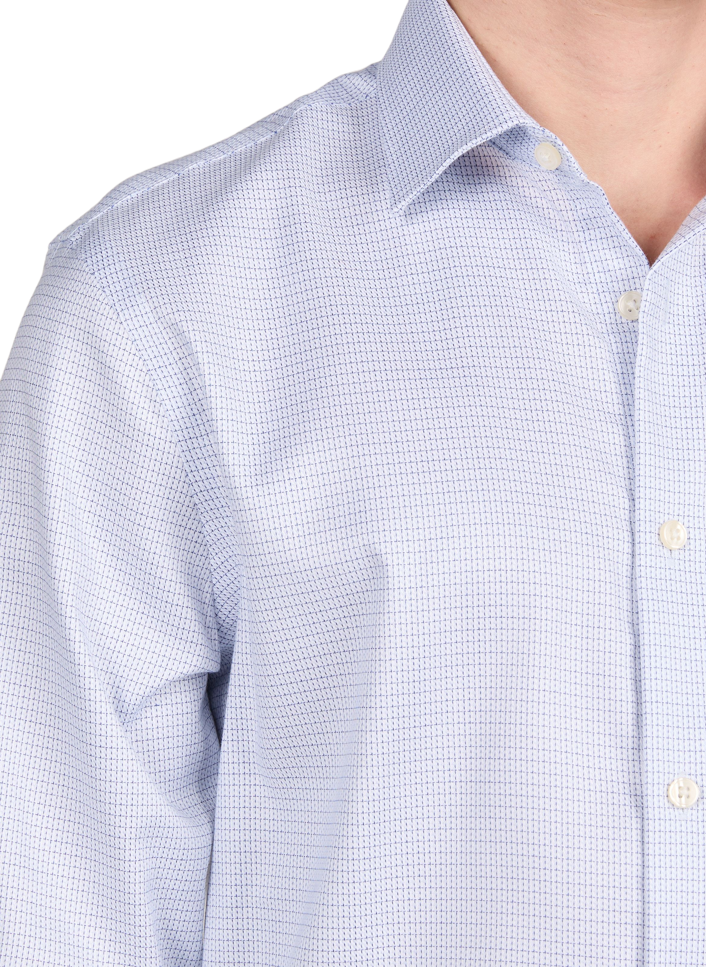 Printed straight shirt CALVIN KLEIN Blue