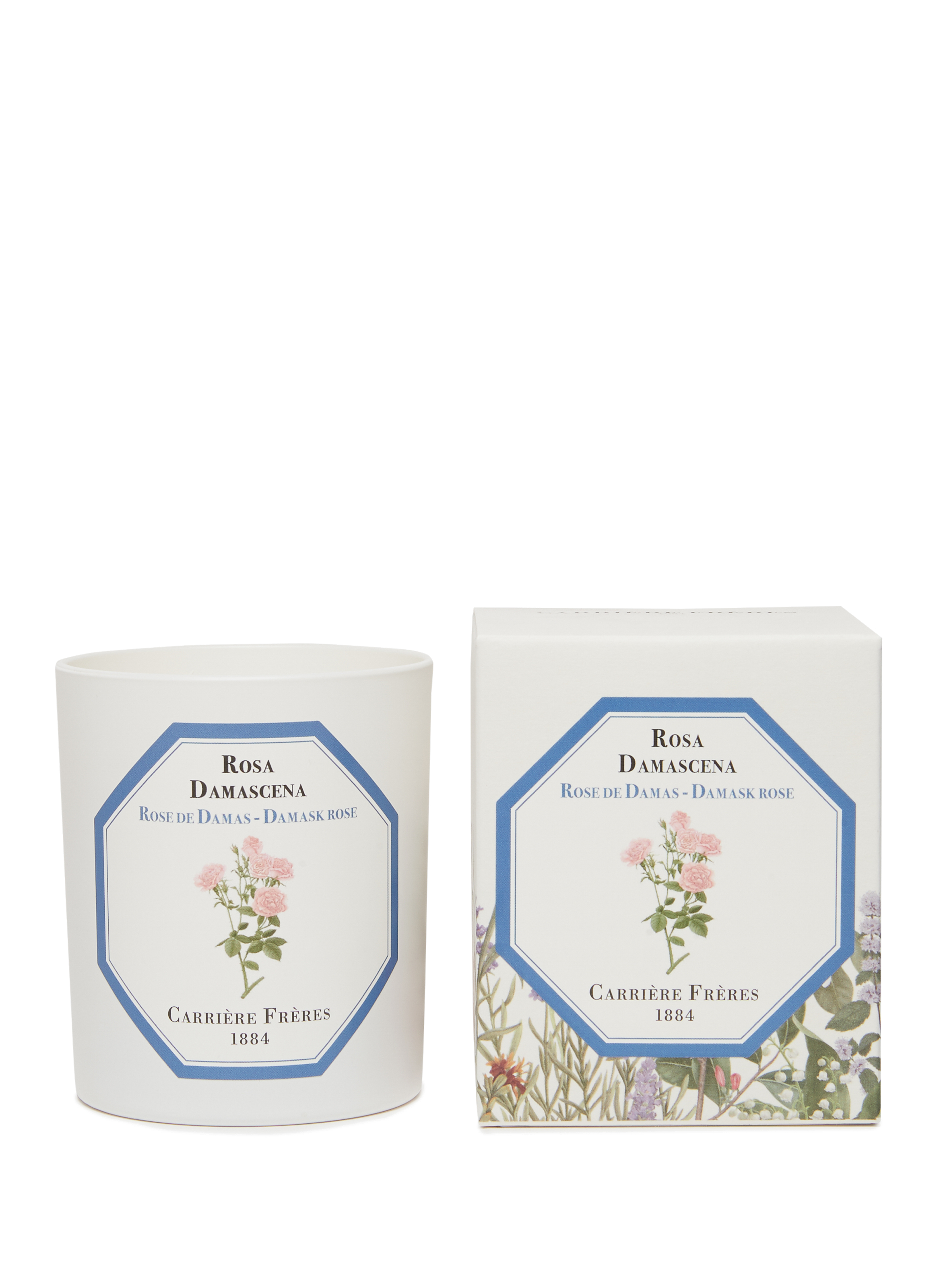 Bougie Parfumée Rose de Damas - Rosa Damascena - 185 g
