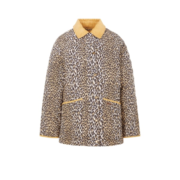 Veste matelassée Millie imprimé léopard