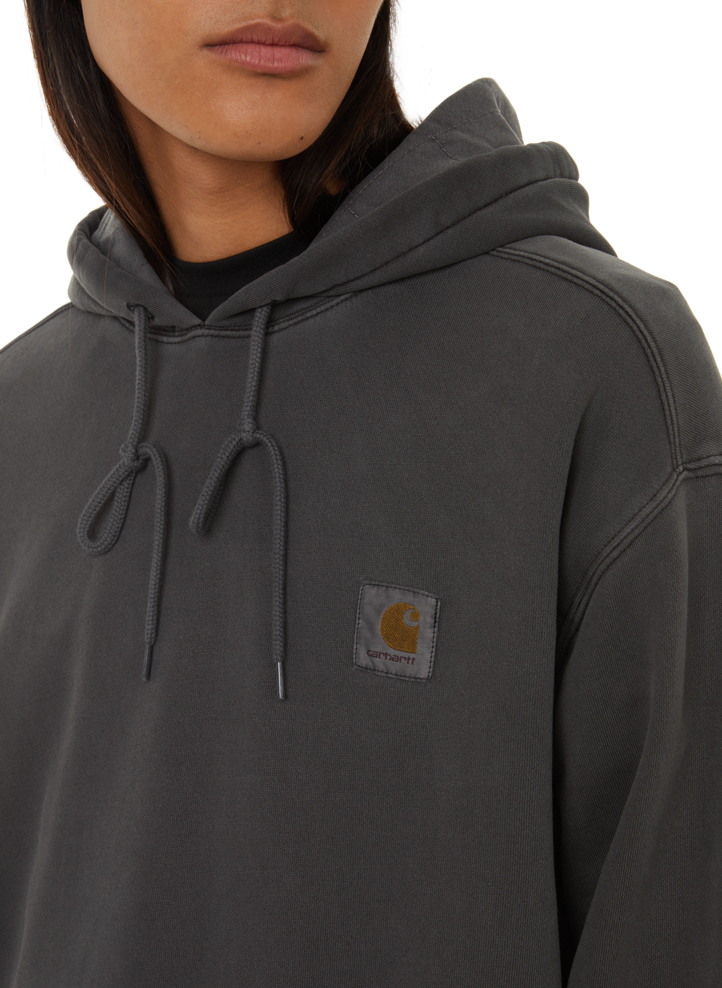 Hoodie Nelson en coton CARHARTT WIP Noir