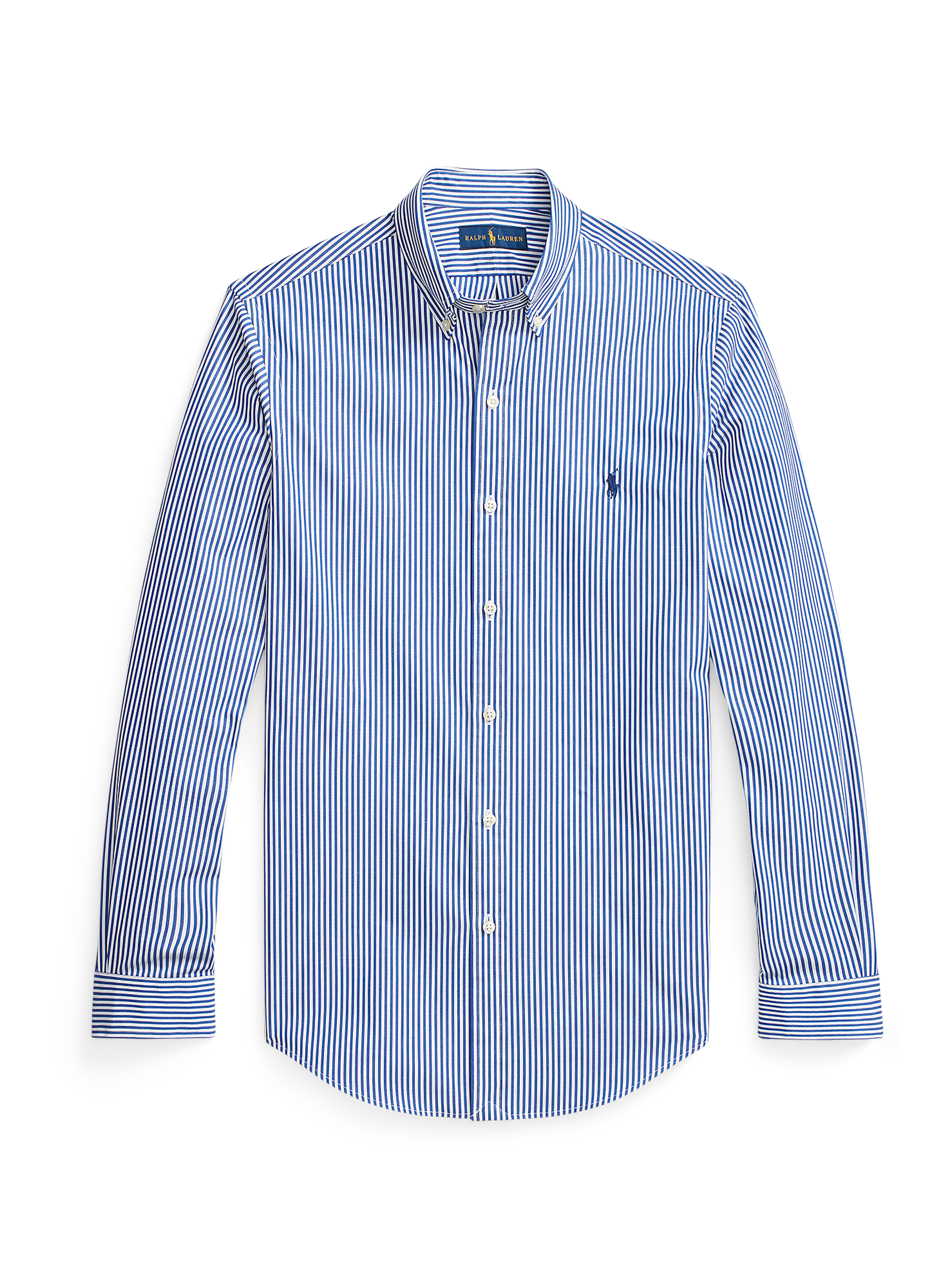 POLO RALPH LAUREN Chemise rayée en coton Bleu