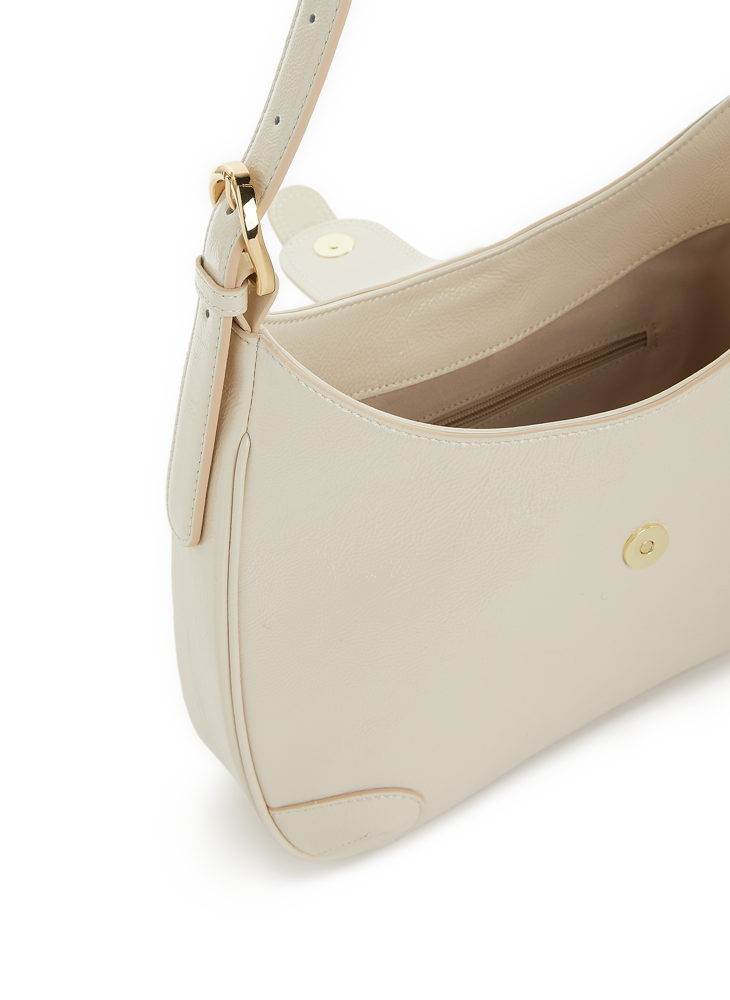 Sac à main Elianor en cuir  SAISON 1865 Beige