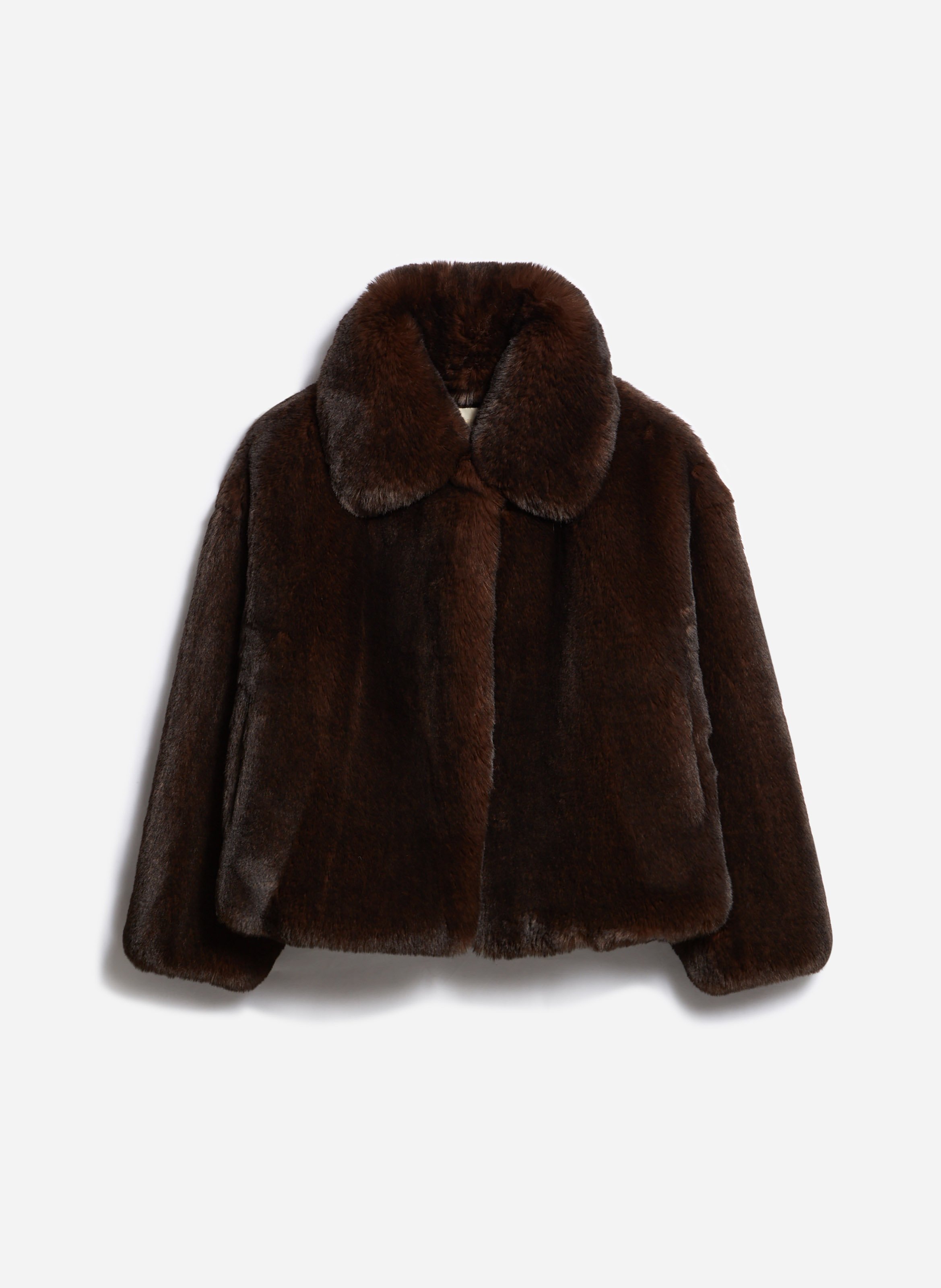 Manteau fausse fourrure daniel VANESSA BRUNO Marron