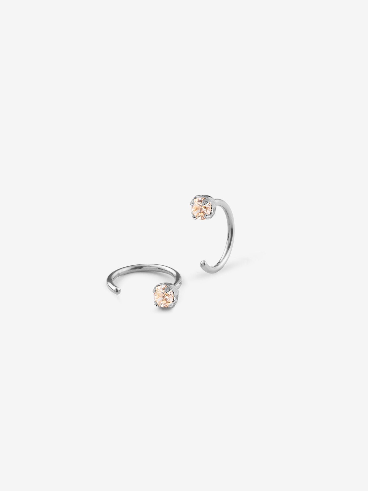 Paire de boucles d'oreilles dimitri  Champagne