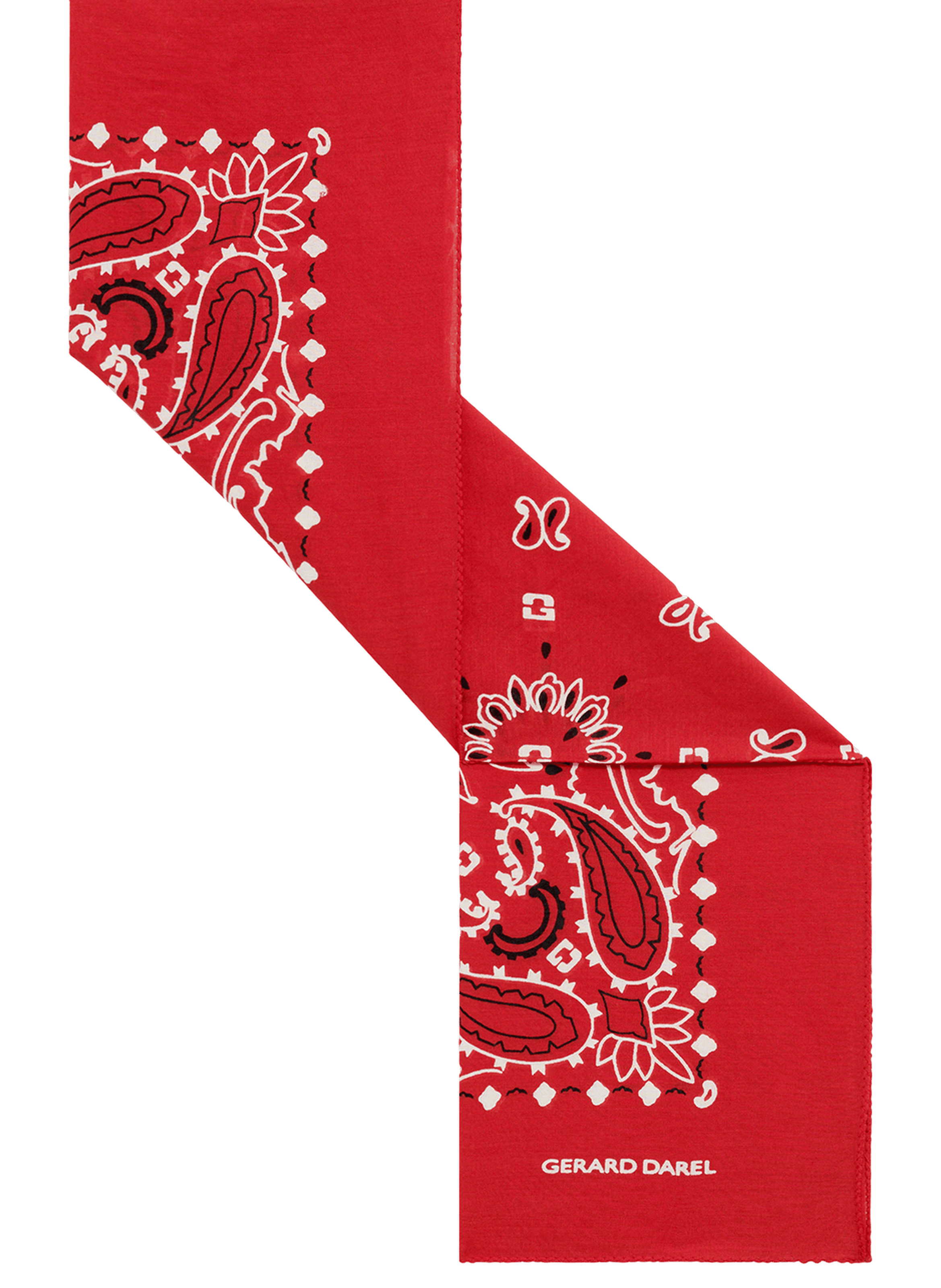 Bandana en coton - omaya GERARD DAREL Rouge