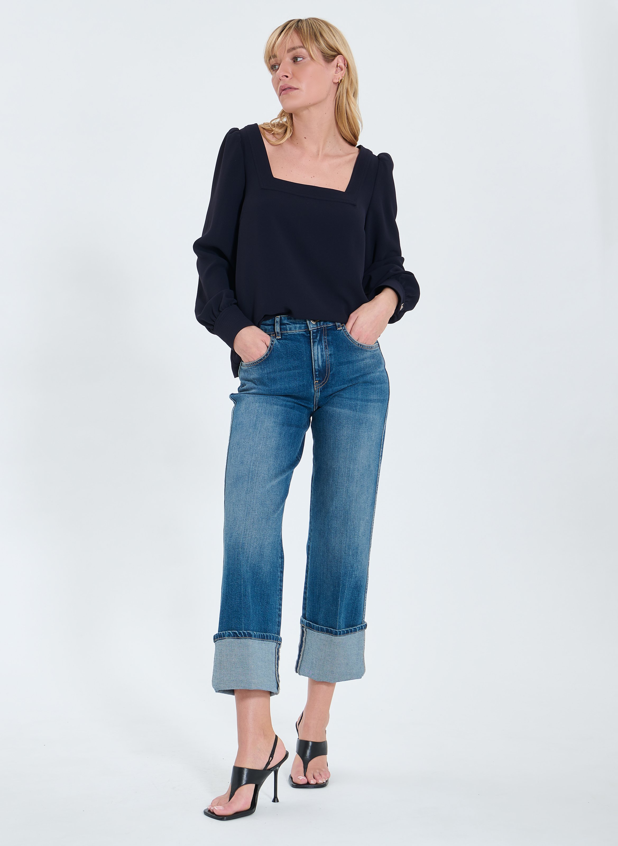 Top  trina ZAPA Bleu