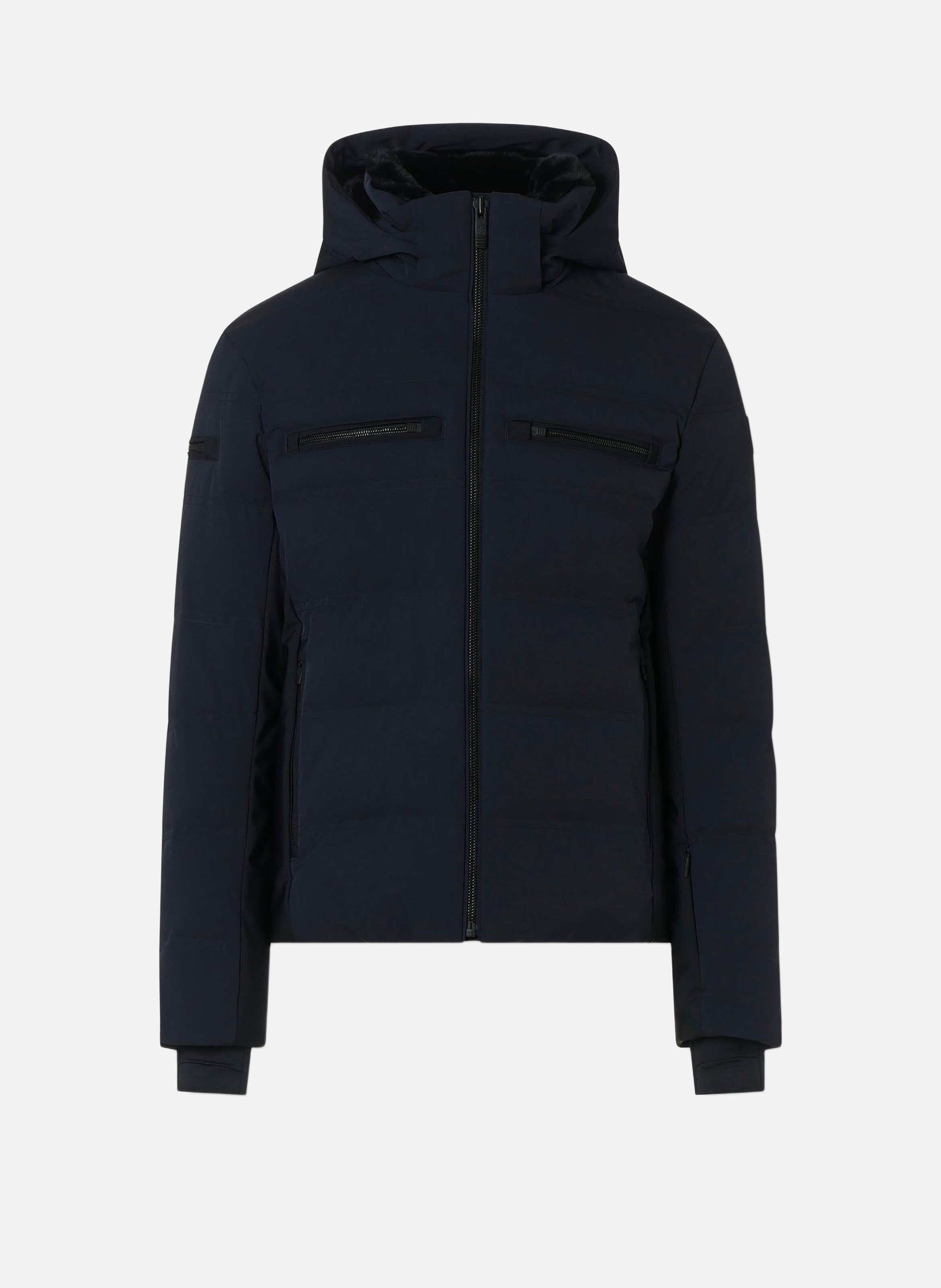 Veste de ski berlioz col montant coupe regular FUSALP Bleu