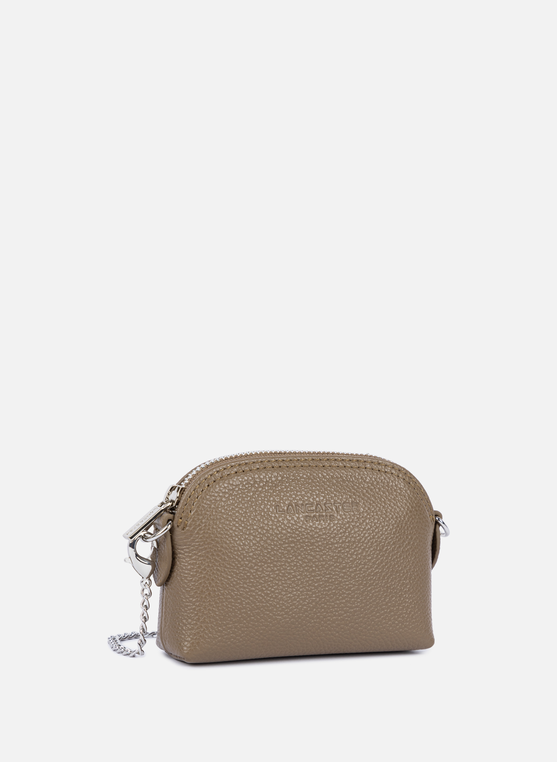 Small coin purse - Foulonné PM LANCASTER Brown