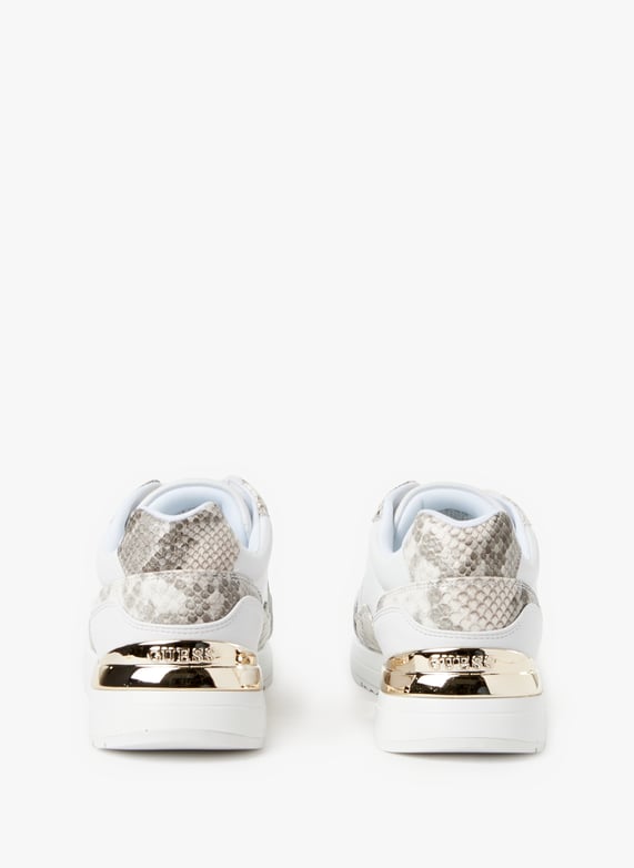 Baskets bi-matière | Blanc by GUESS Baskets bi-matière Blanc