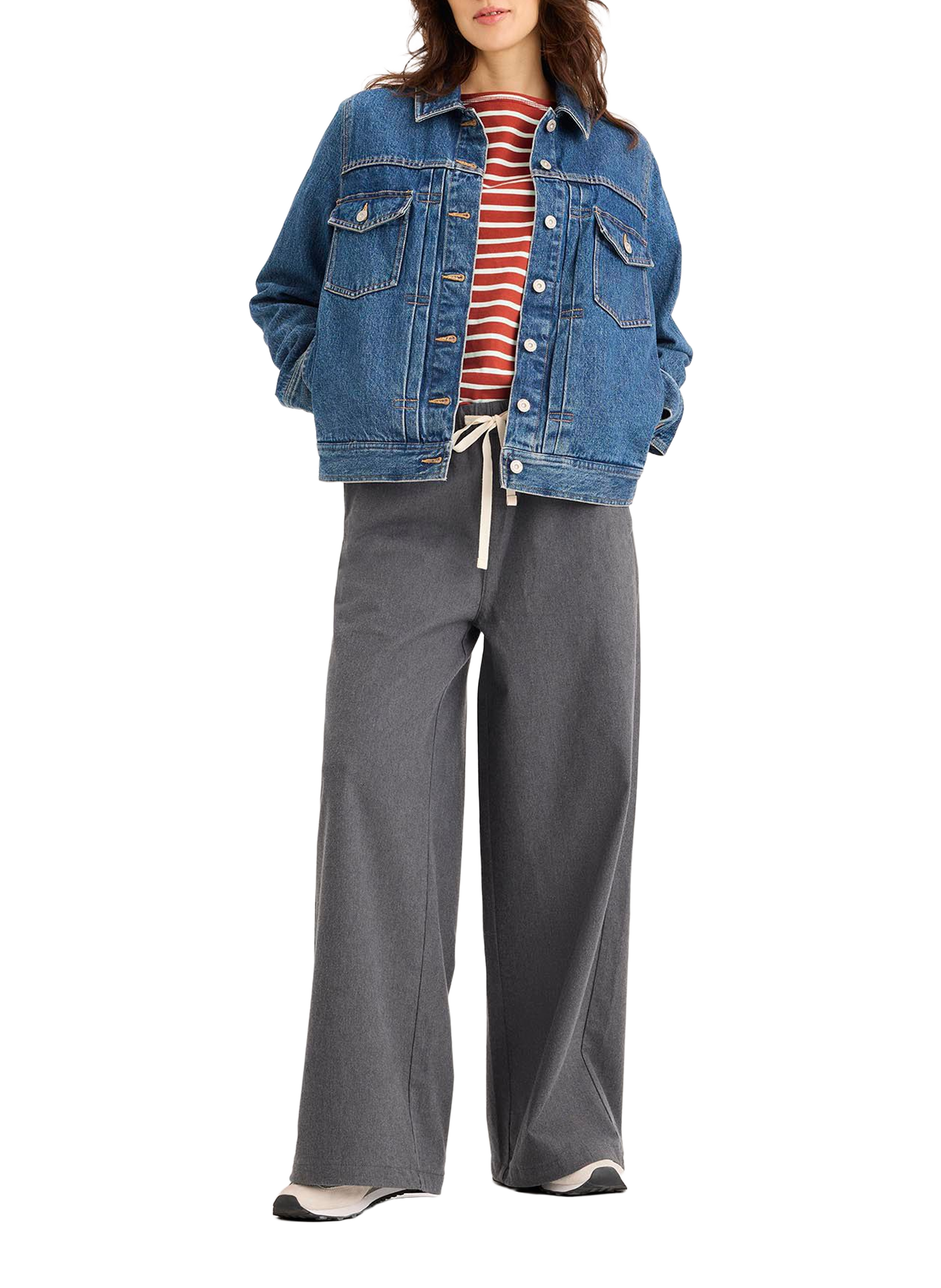 T-shirt rayé en coton DOCKERS Multicolore