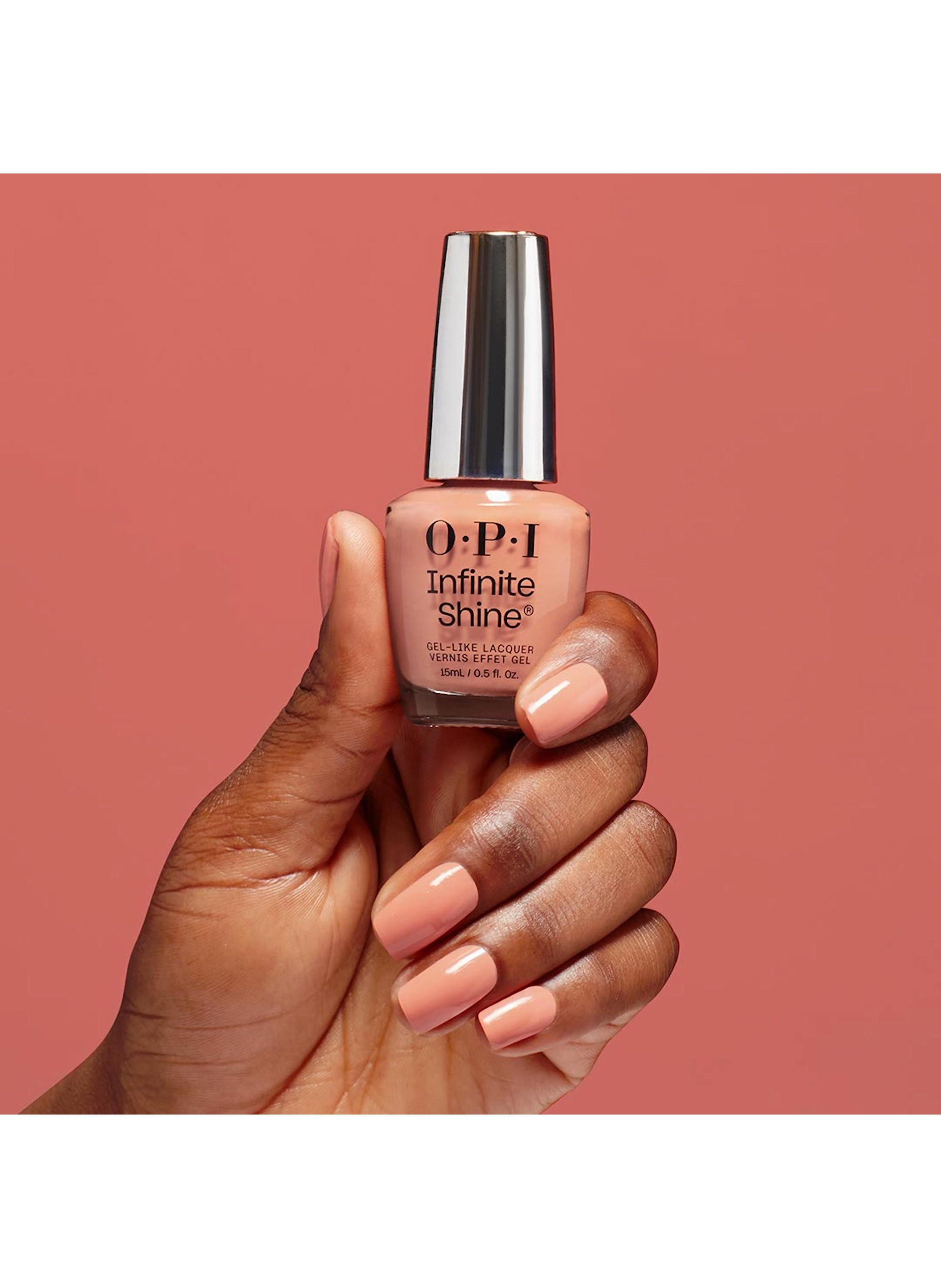 A Sherbert Thing
Infinite Shine
Long-lasting gel effect nail polish OPI Orange