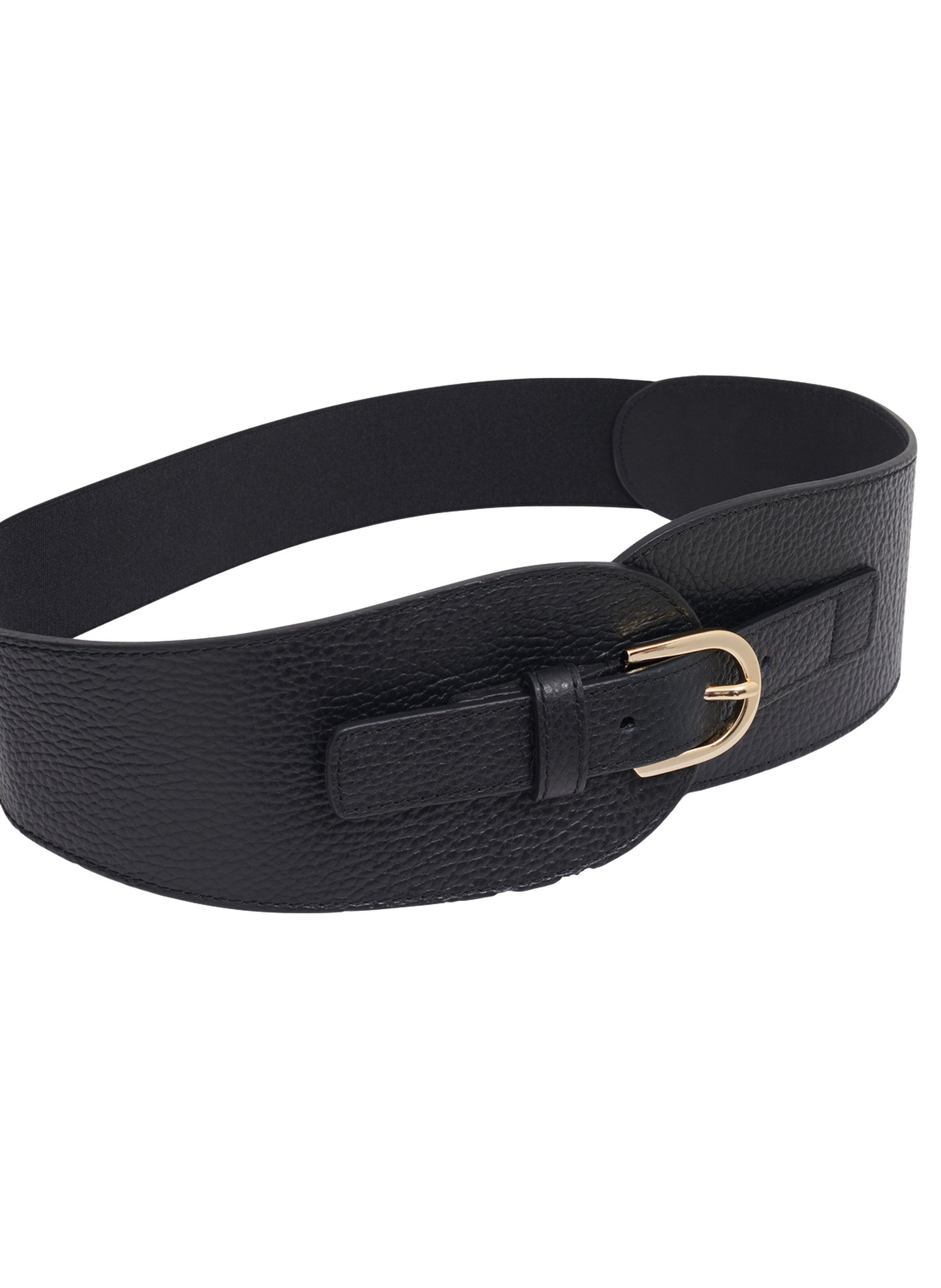 Ceinture corset en cuir - olympe GERARD DAREL Noir