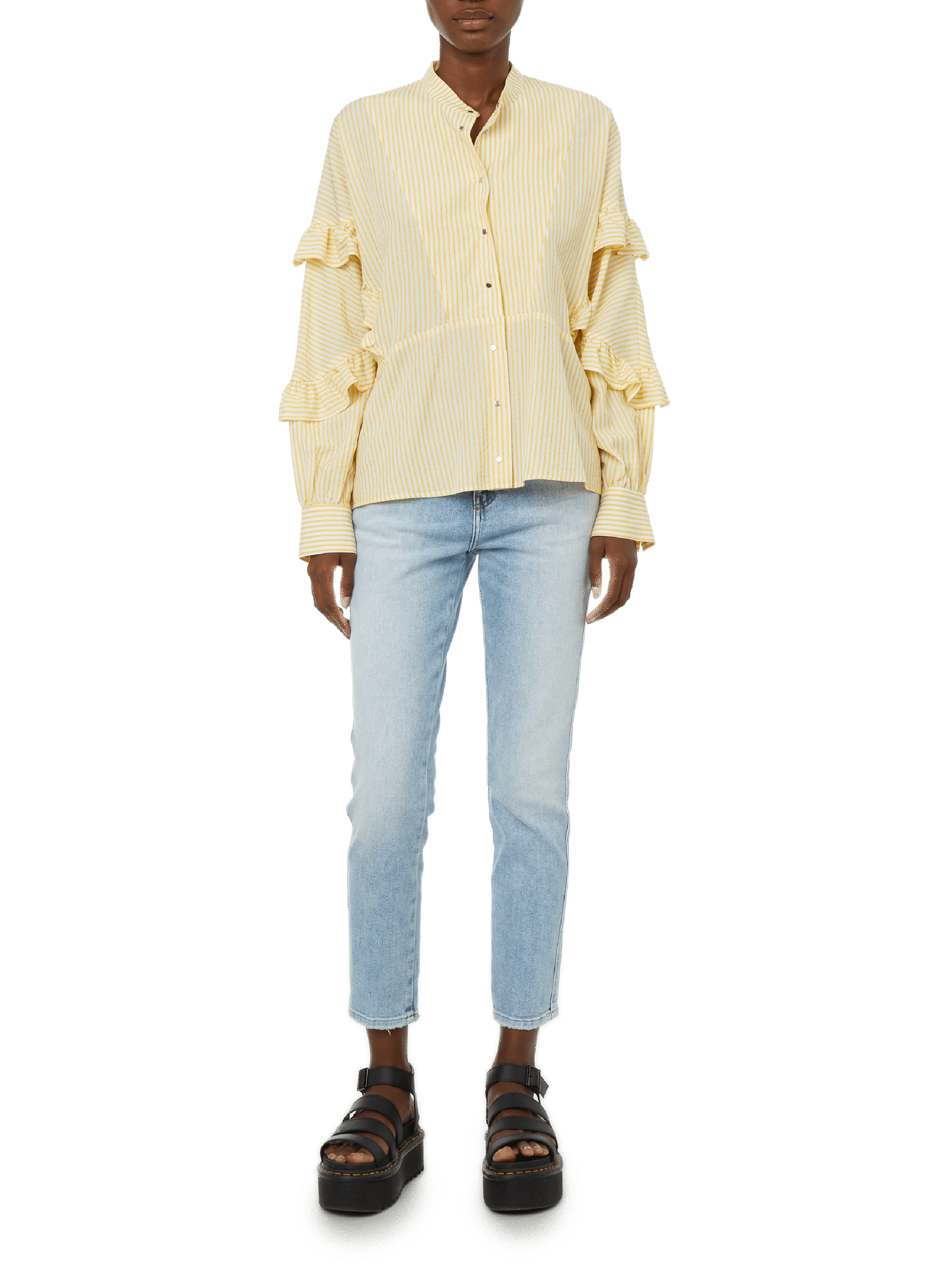 Edgard lyocell blouse ROSEANNA Yellow