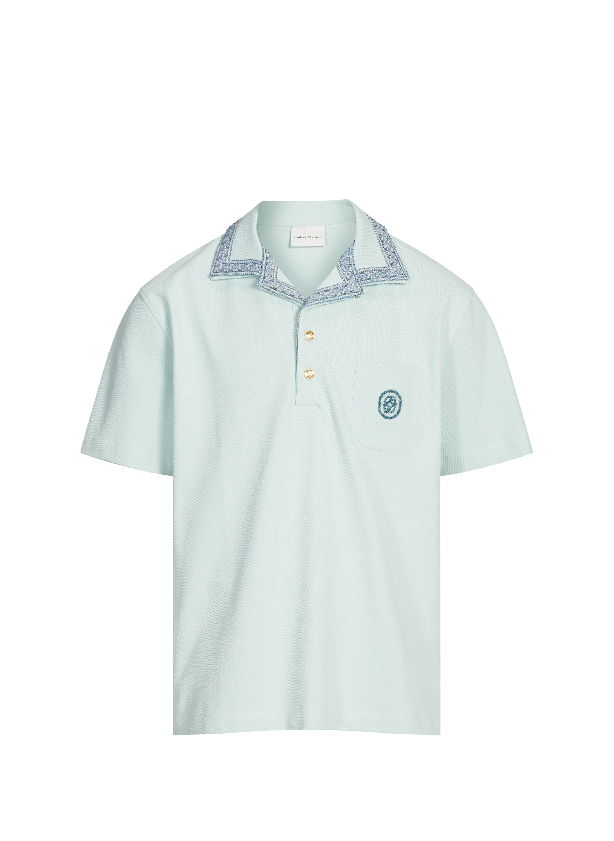 DROLE DE MONSIEUR Polo en coton Bleu