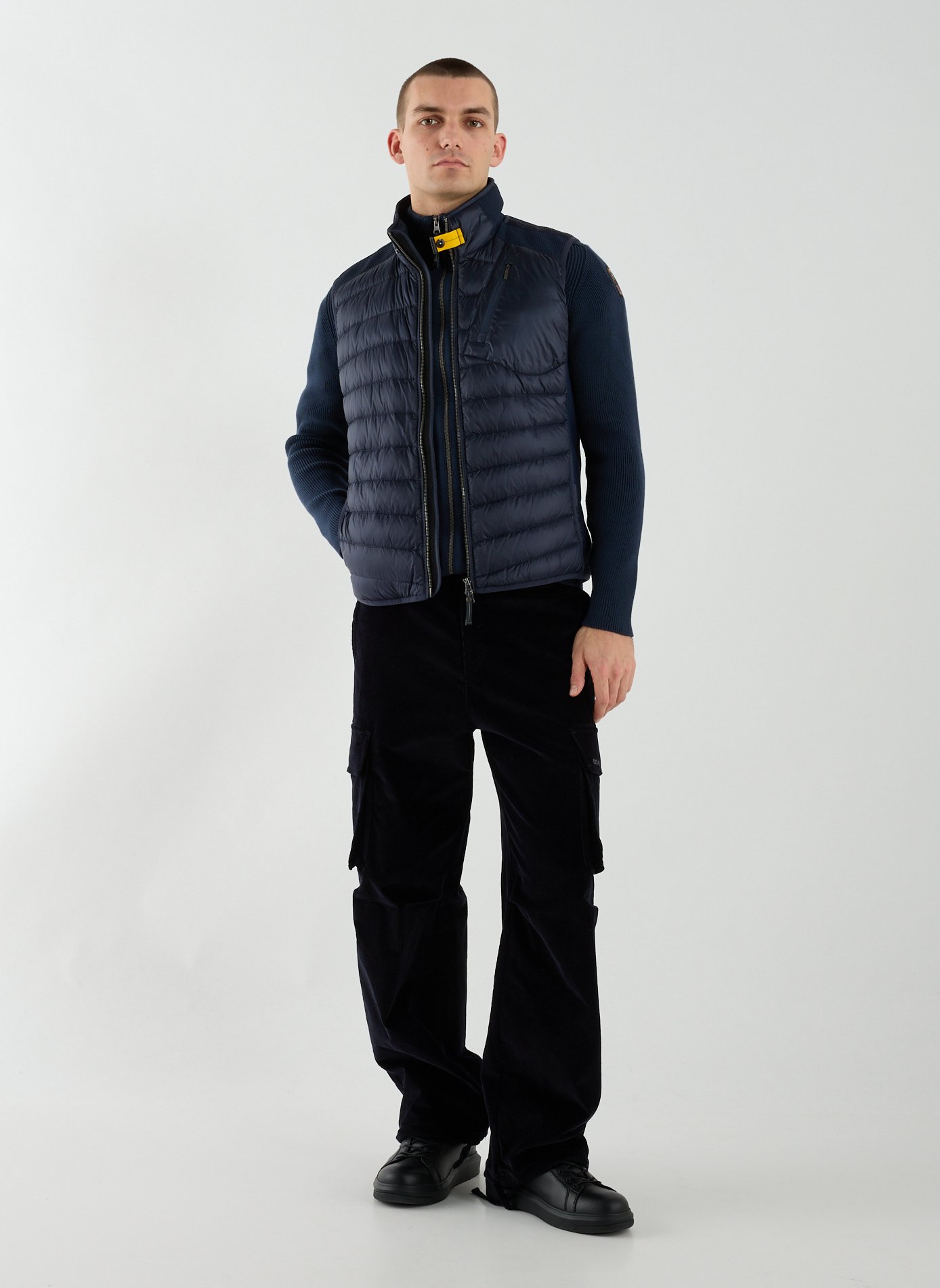 Gilet sans manches col montant PARAJUMPERS Bleu