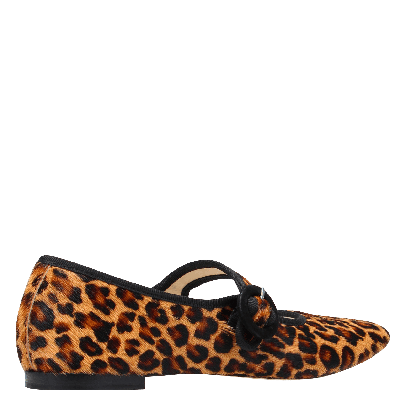 Ballerines en cuir georgia REPETTO Marron