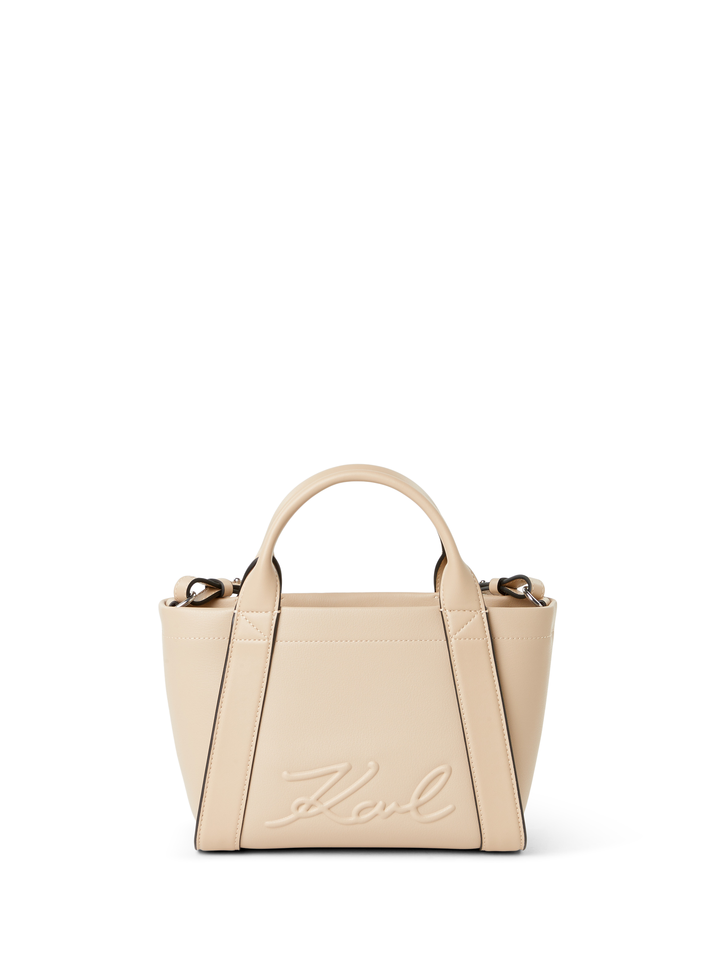 KARL LAGERFELD Plain handbag Beige
