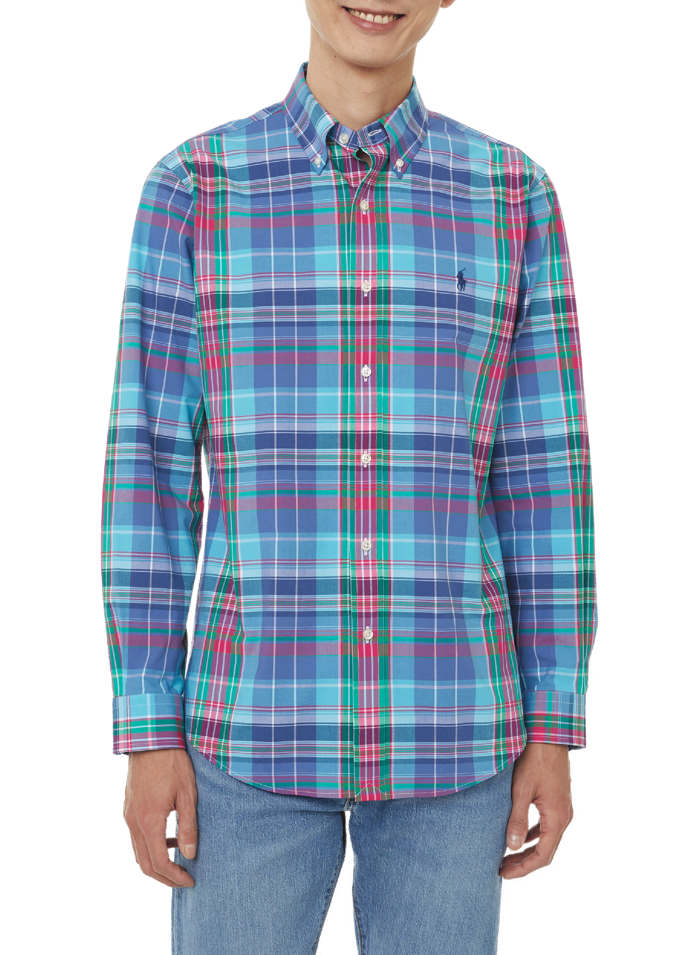 POLO RALPH LAUREN Chemise à carreaux  Multicolore