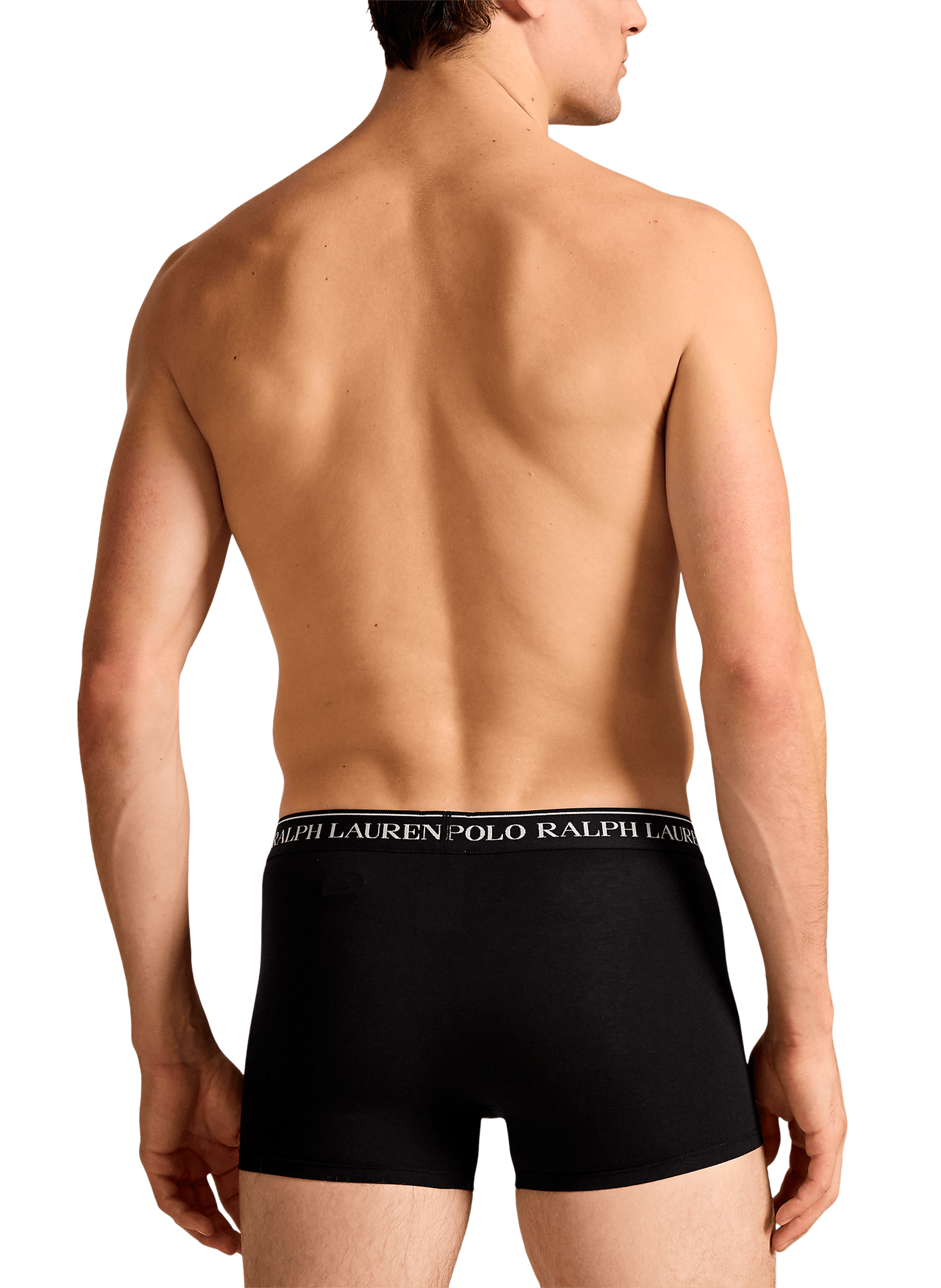 Pack of three cotton boxers POLO RALPH LAUREN Black