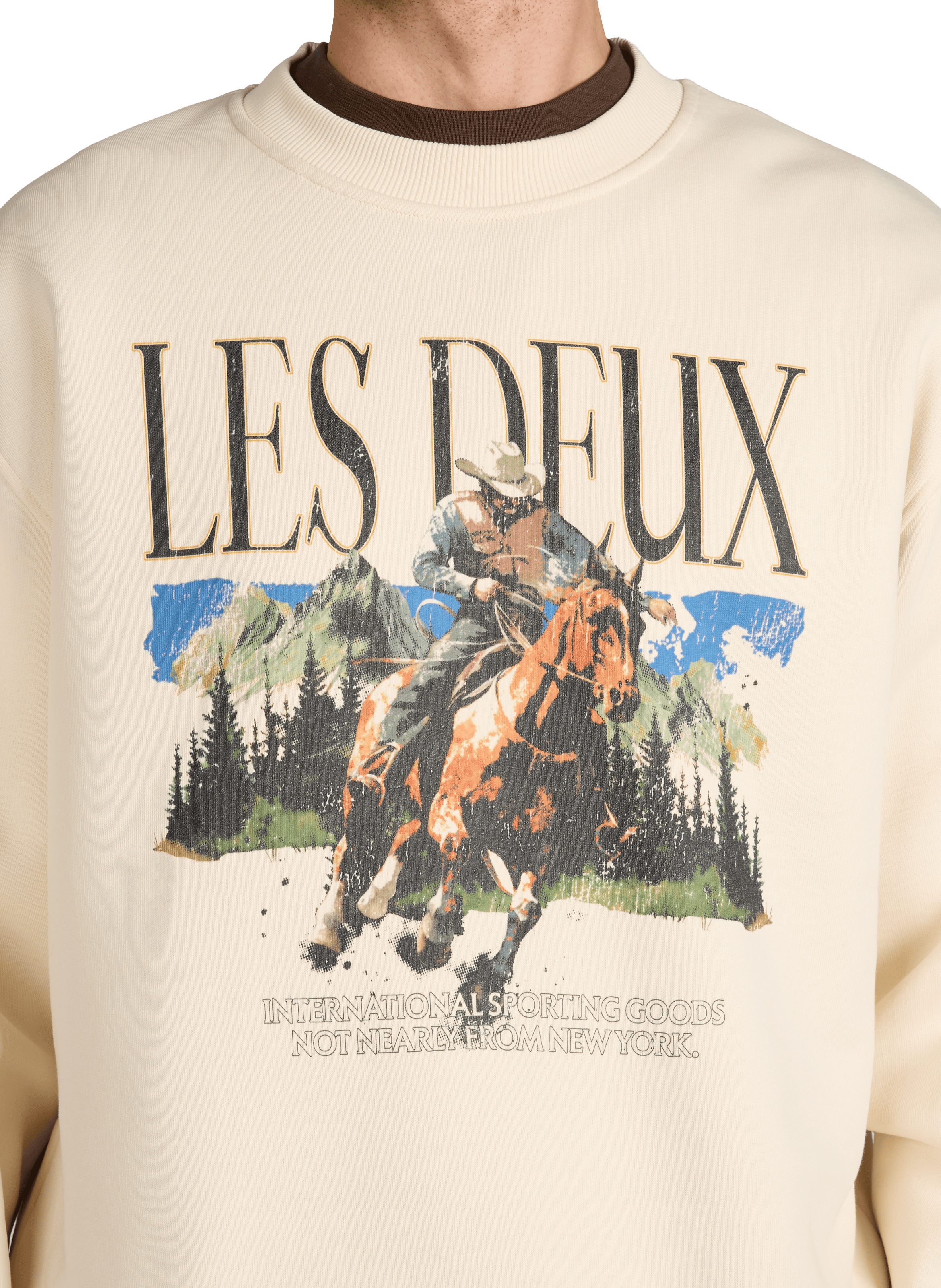 Organic cotton Cole Cowboy sweatshirt LES DEUX Multicolour