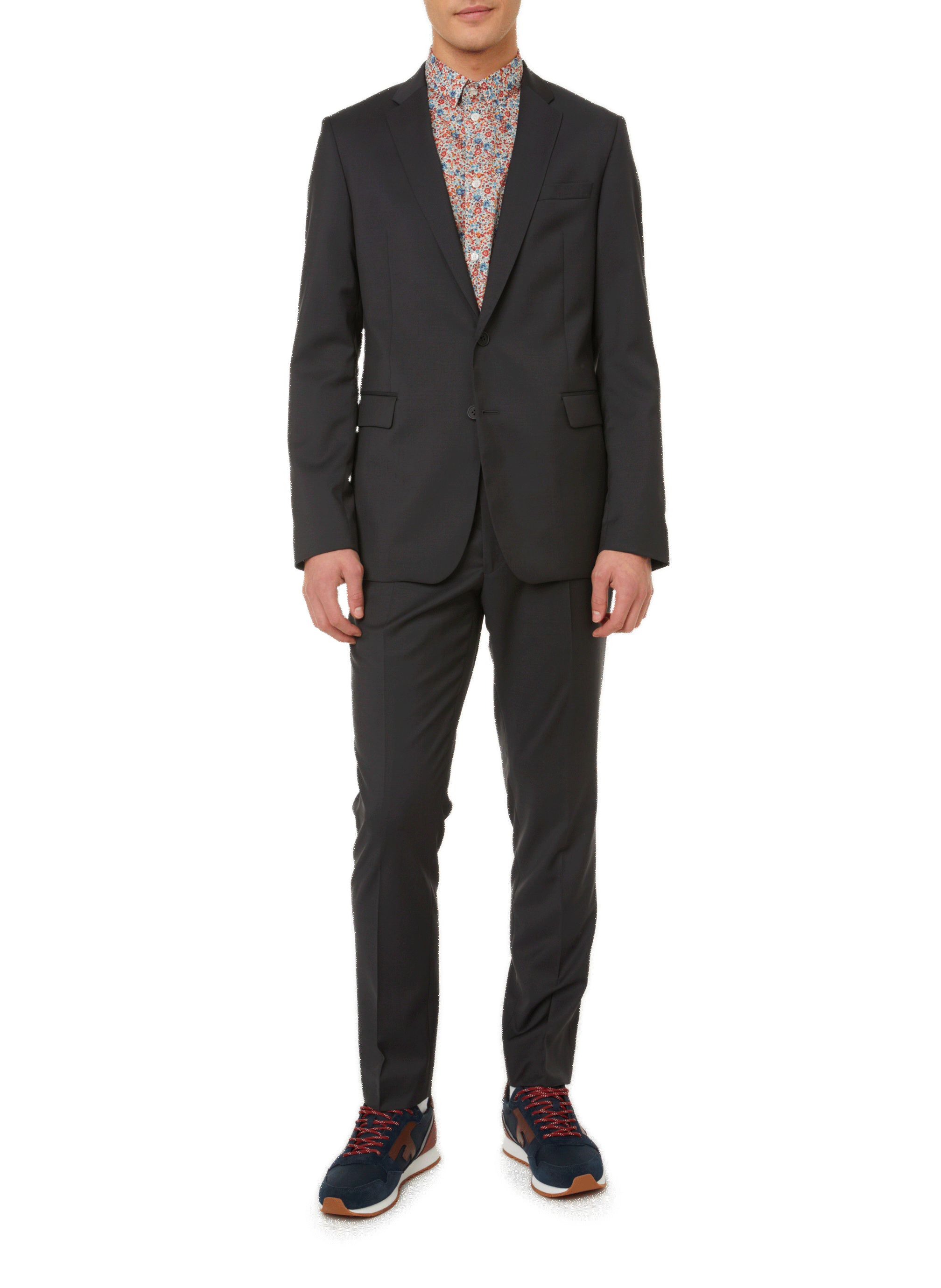 Wool suit jacket SAISON 1865 Grey