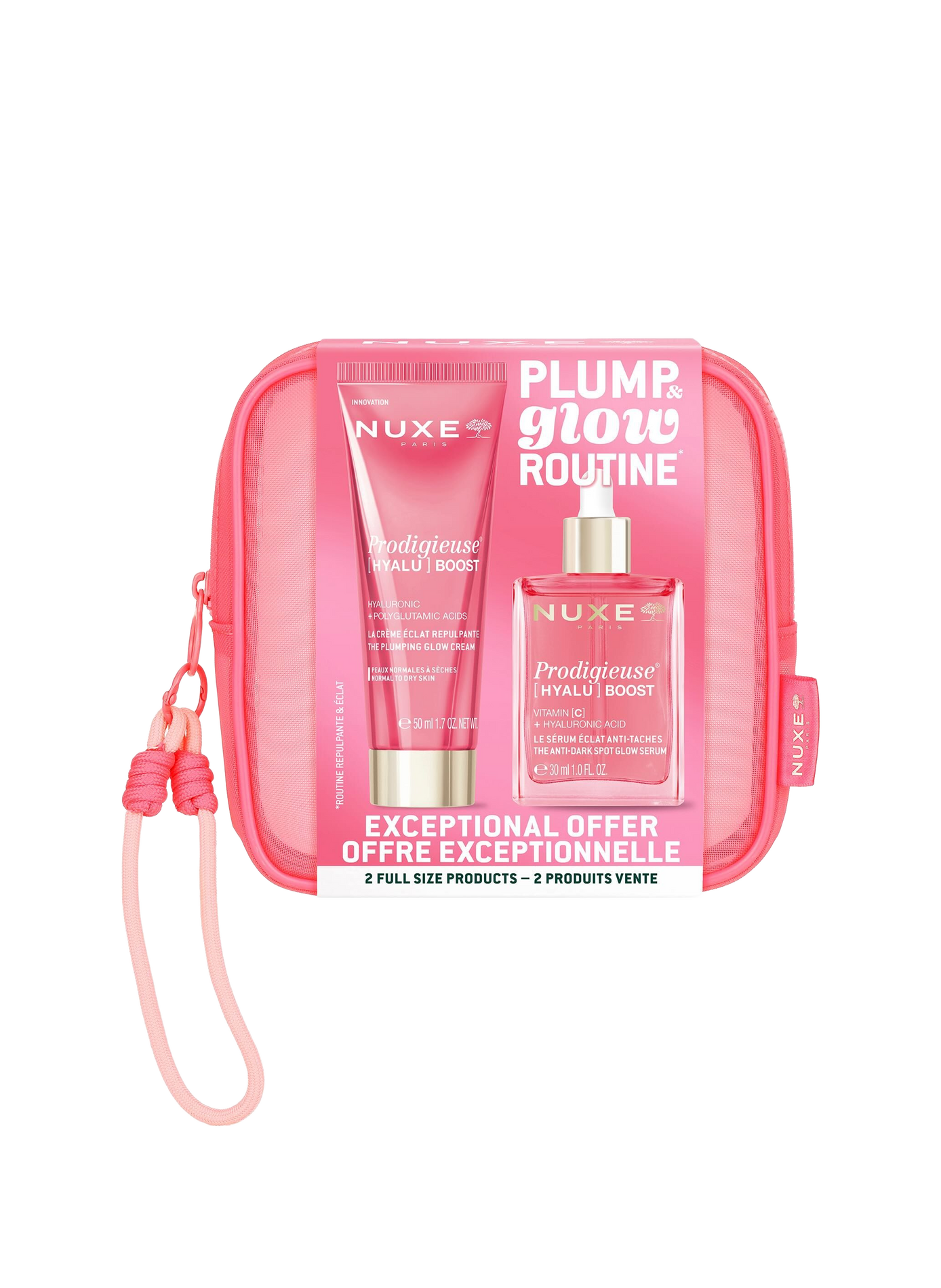 Routine Plump & Glow - Prodigieuse [Hyalu] Boost NUXE No color