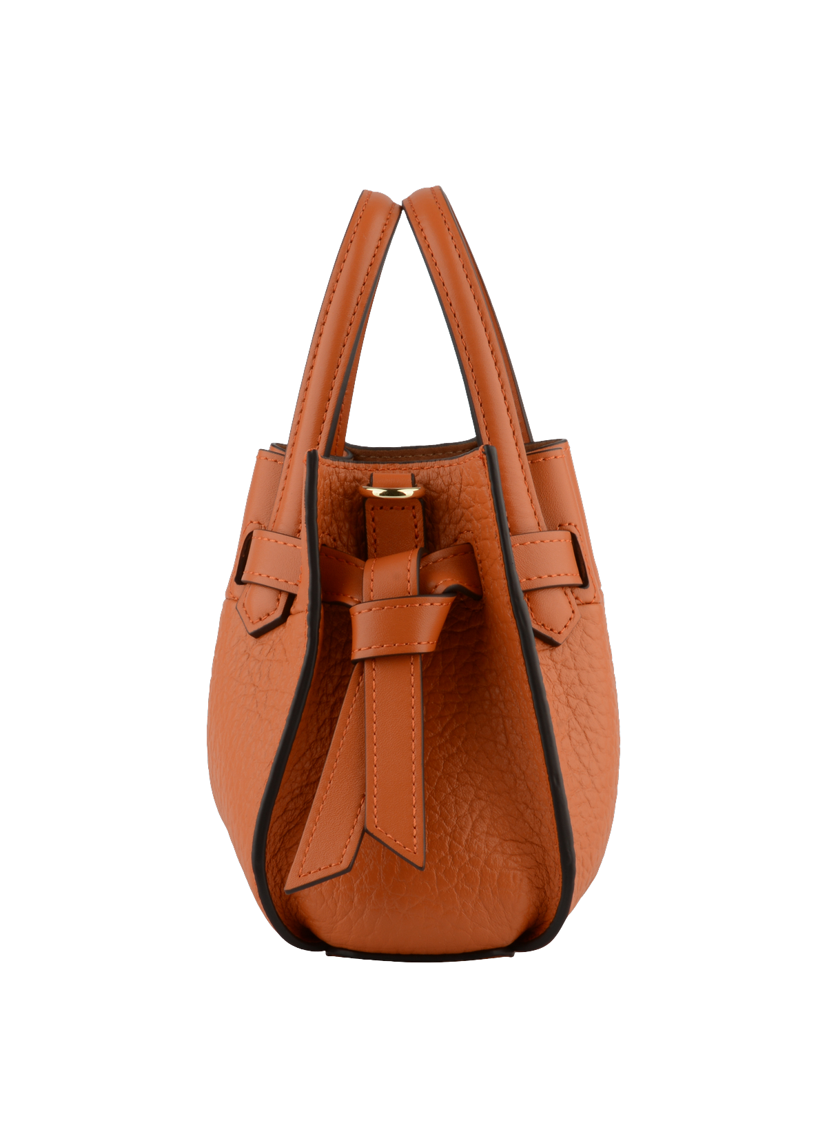 Blossom | Sac à main Nano en cuir de vachette POURCHET Orange