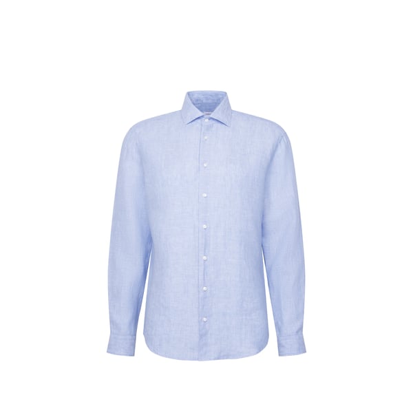Chemise regular à poche en coton