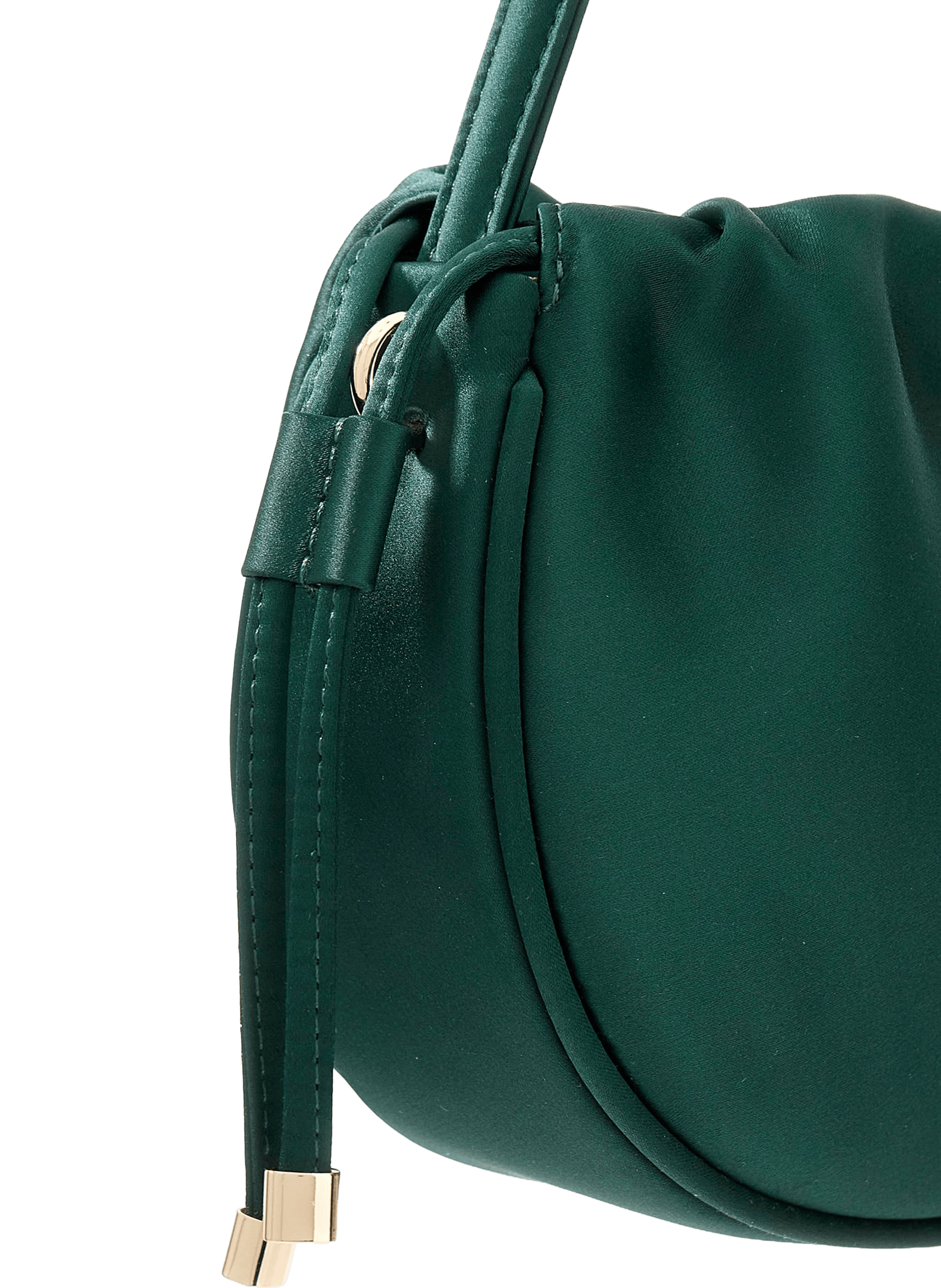 Mini sac à main Elsie froncé GUESS Vert