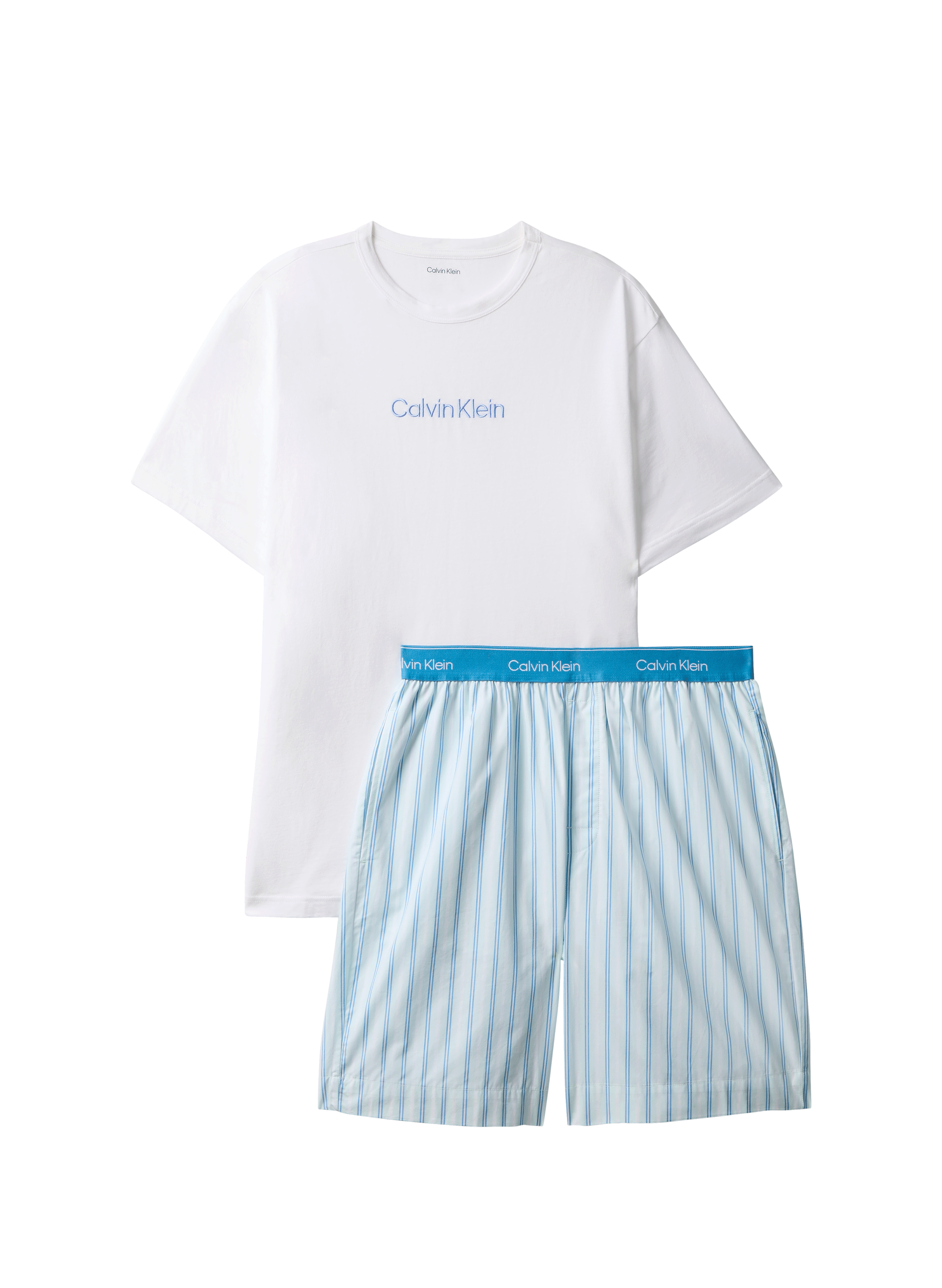 Short cotton pyjama set CALVIN KLEIN White