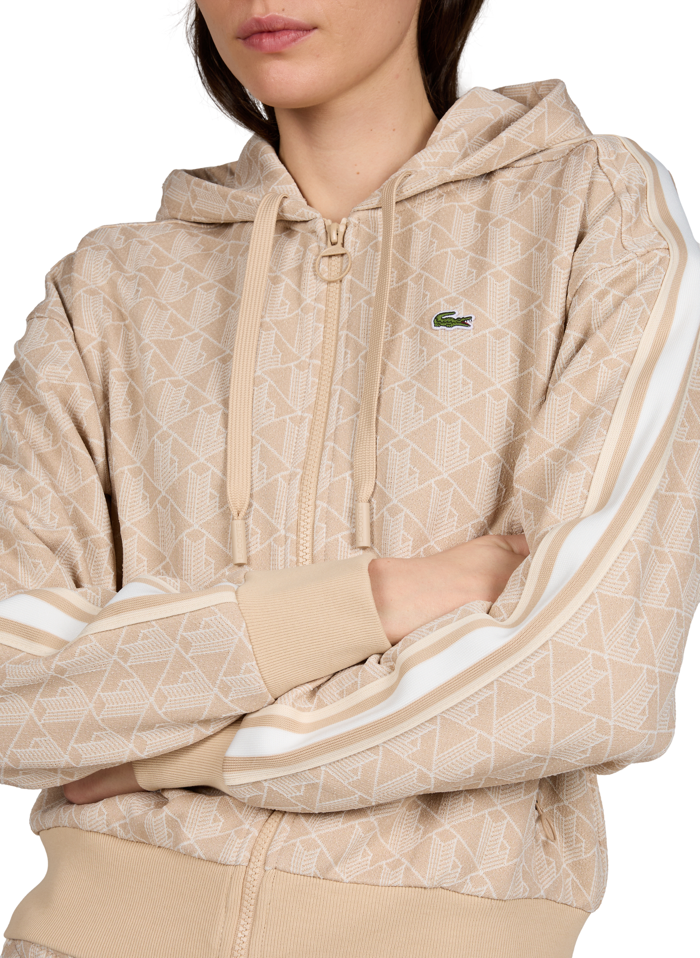 Sweatshirt à motif LACOSTE Multicolore