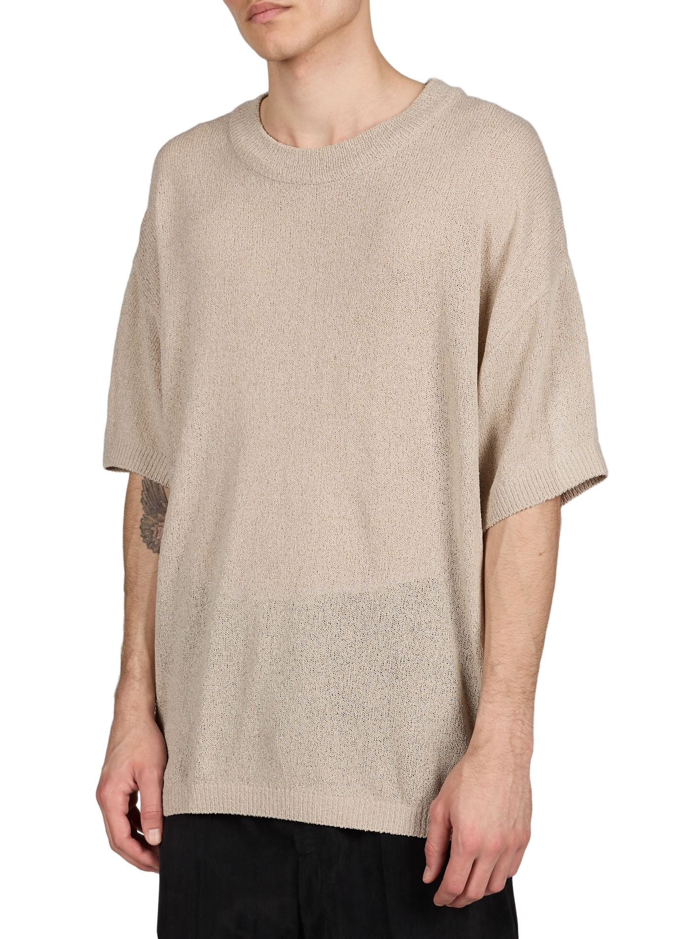 Round neck T-shirt MERELY MADE Beige