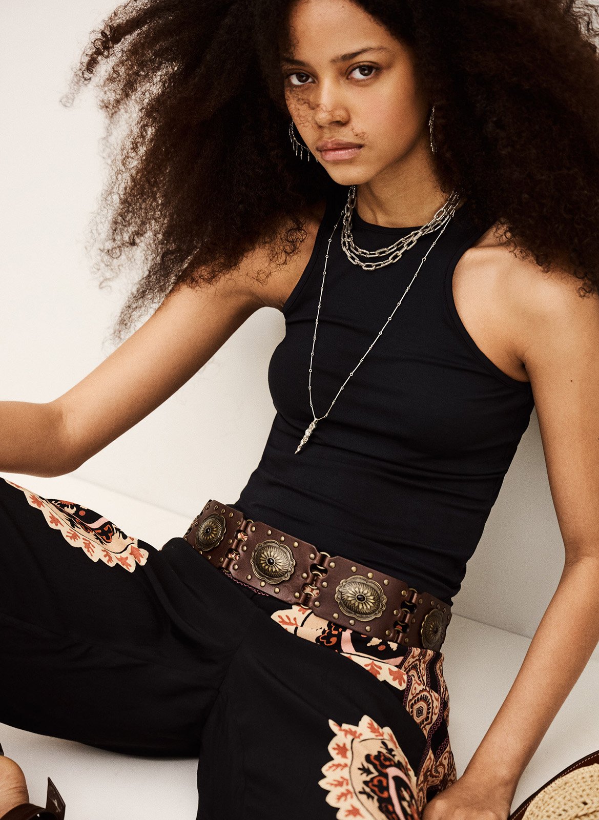 Débardeur col rond gemma BA&SH Bleu