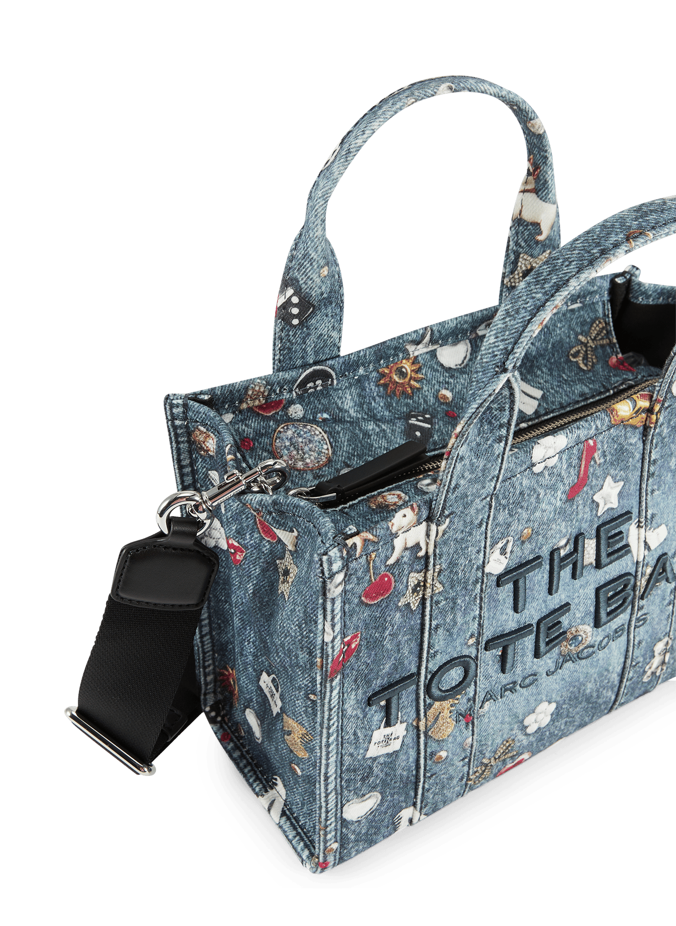 Sac cabas The Small Tote MARC JACOBS Blu